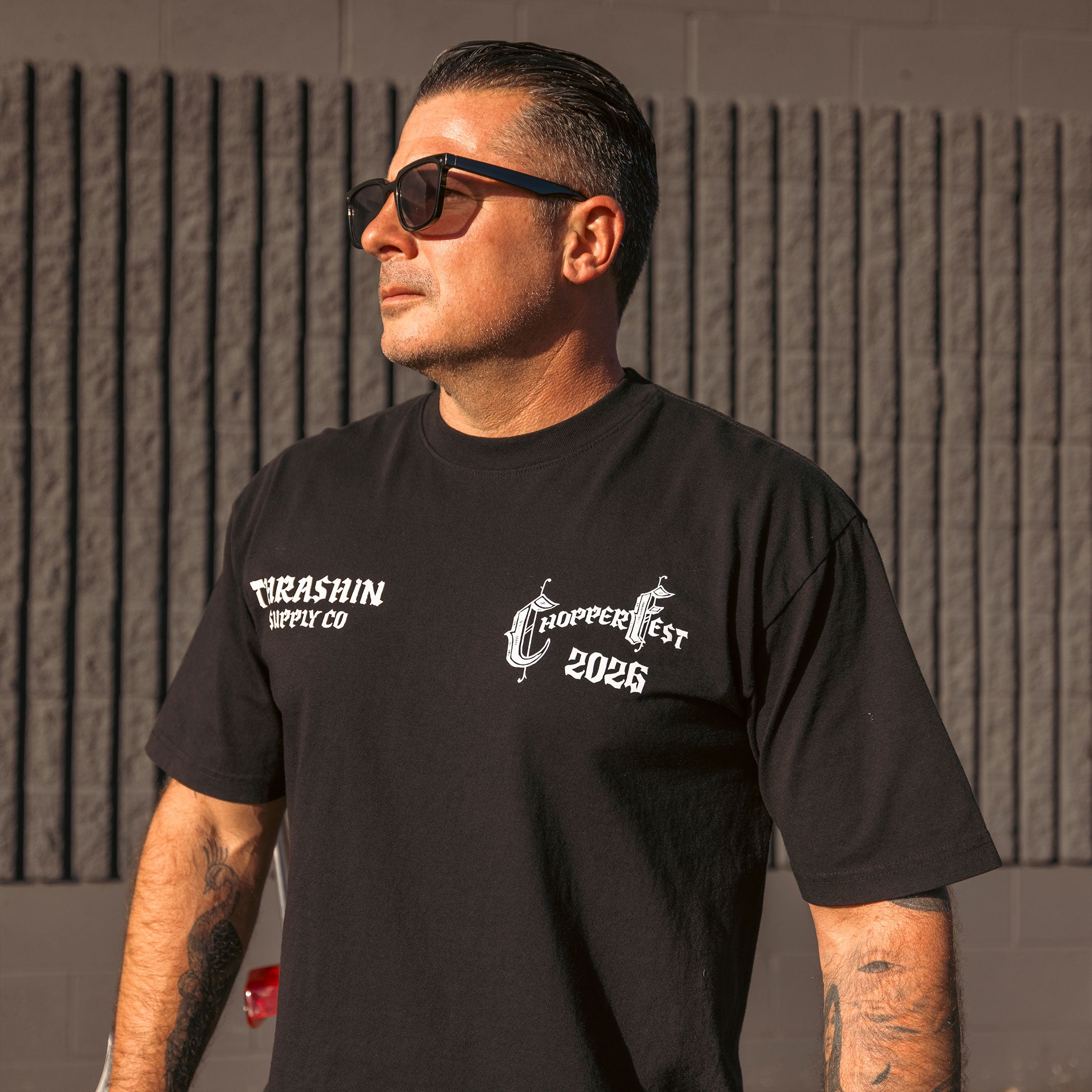 Thrashin® x David Mann Chopper Fest® | Jail Break Tee - Black