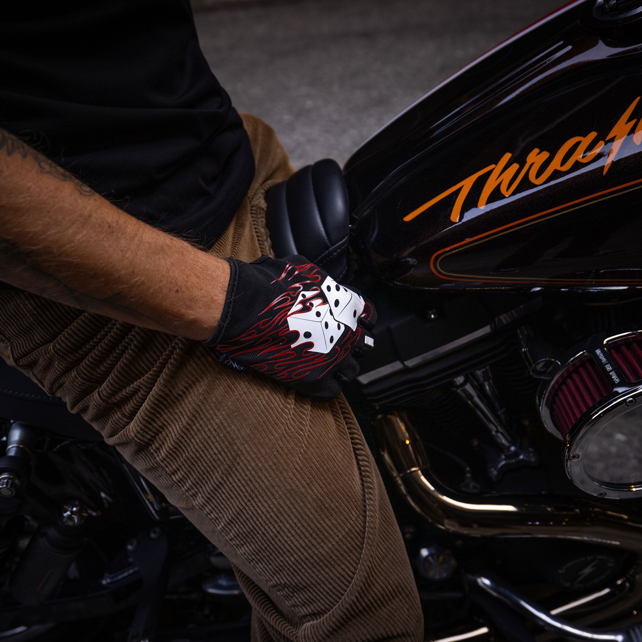 Thrashin Supply Co. Dice Stealth Gloves