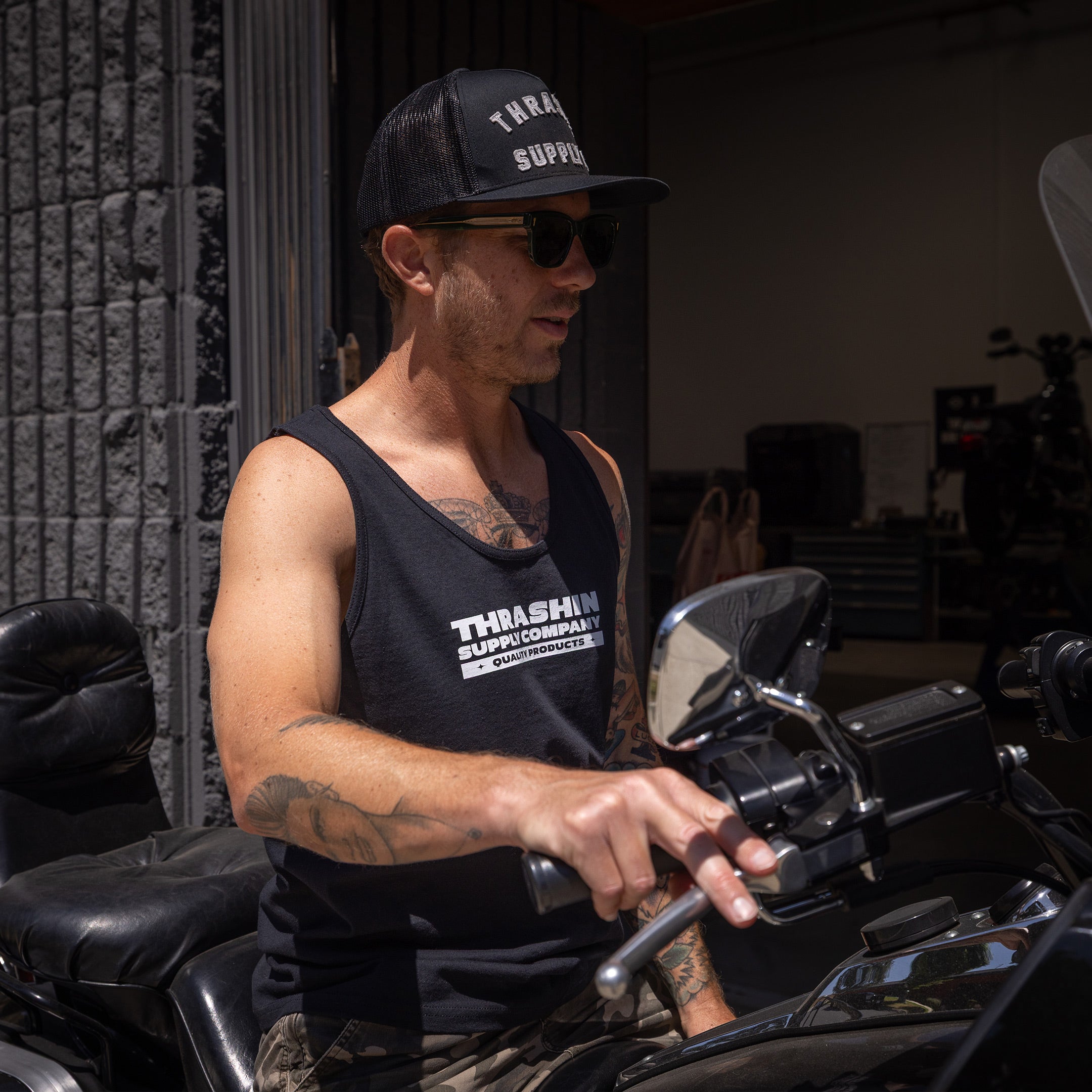 Thrashin Supply Co. Dice Tank - Black