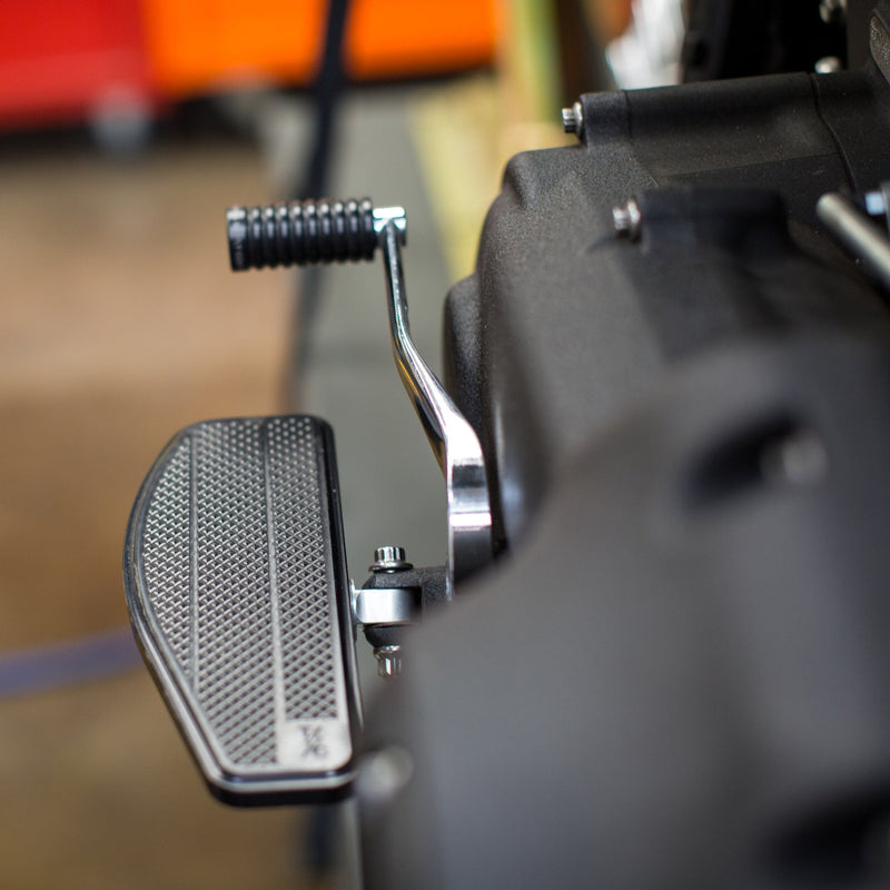 Mini Floorboards - Chrome - Dyna, Sportster, FXR, Softail...