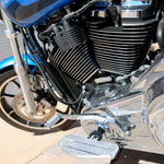 Mini Floorboards - Chrome - Dyna, Sportster, FXR, Softail...