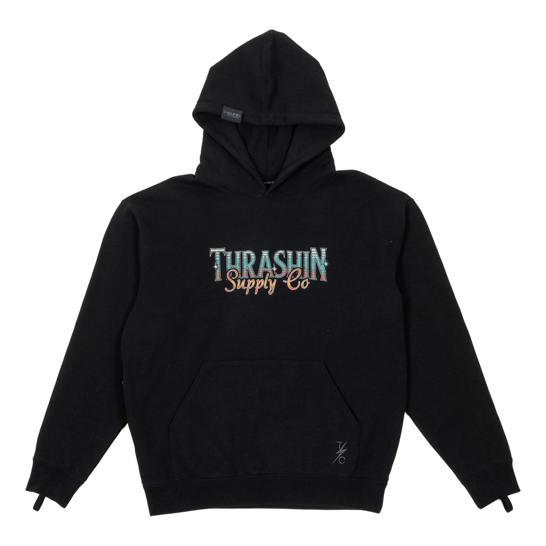 Thrashin Supply Co. Freedom Pull-Over Hoodie - Black
