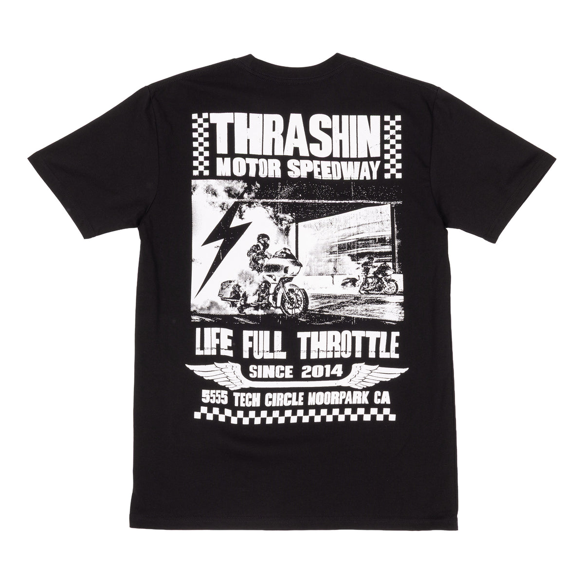 Full Throttle Tee - Premium - Black