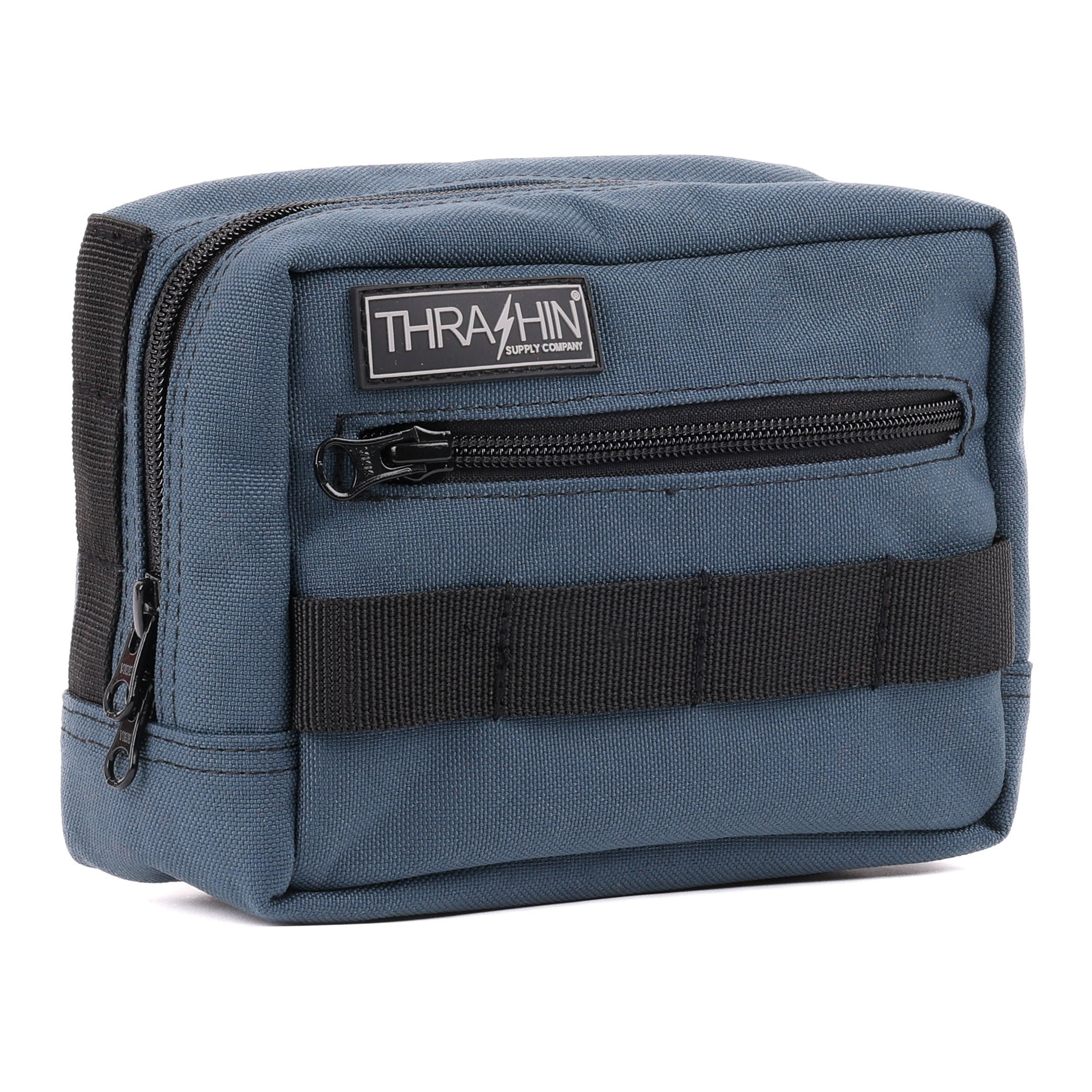 Motorcycle HandleBar Bag - Blue – Thrashin Supply