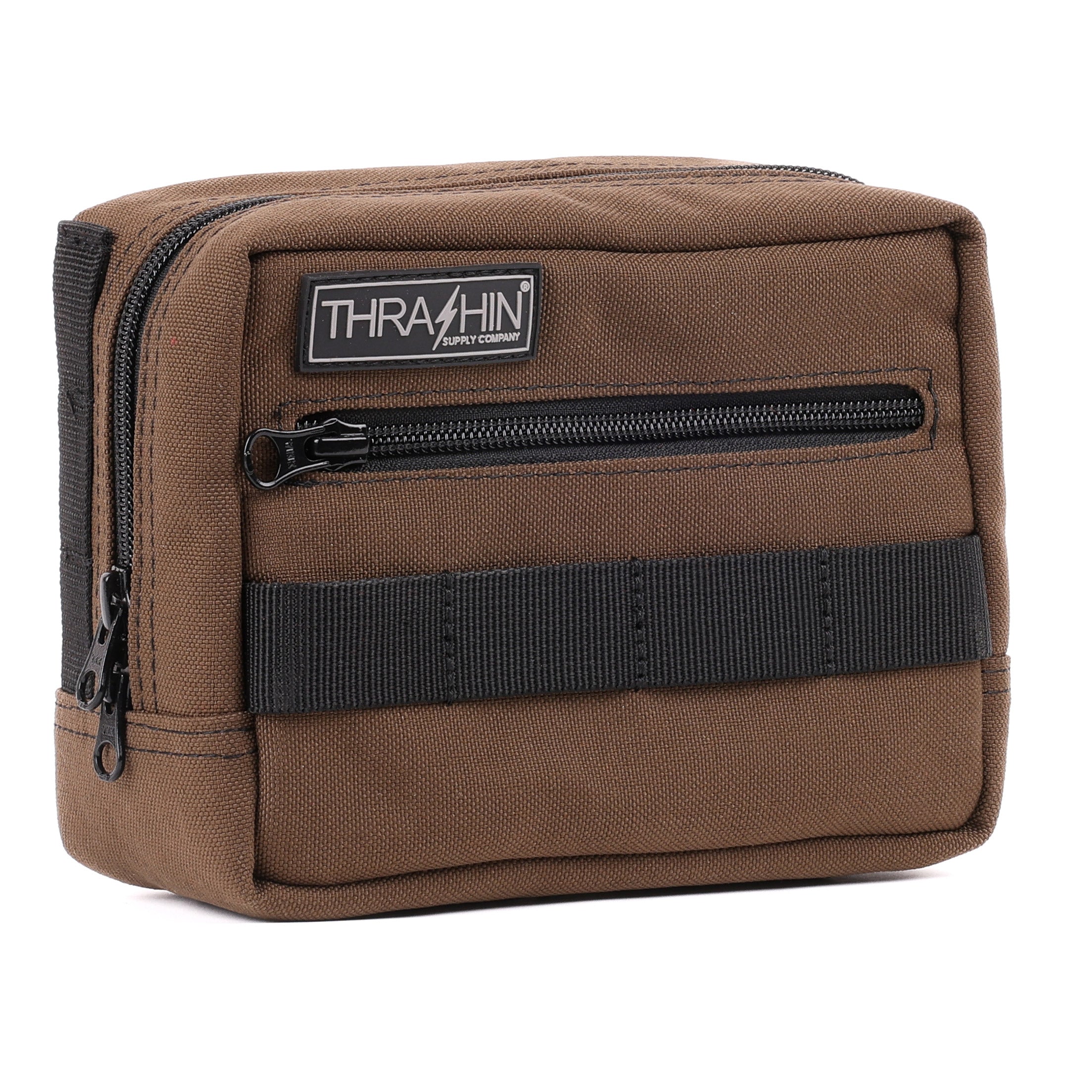 Motorcycle HandleBar Bag - Brown – Thrashin Supply