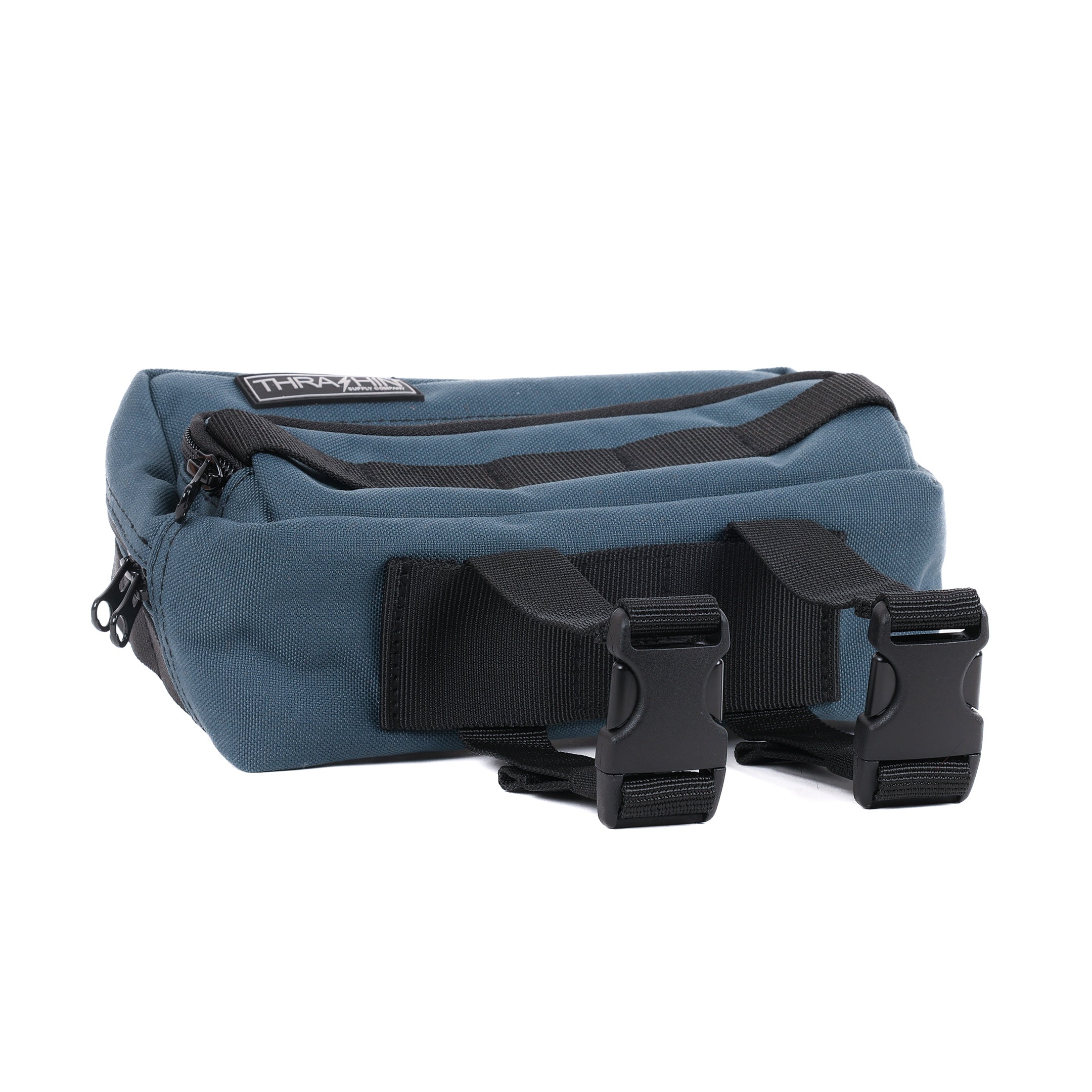 Motorcycle HandleBar Bag Plus - Navy Blue – Thrashin Supply