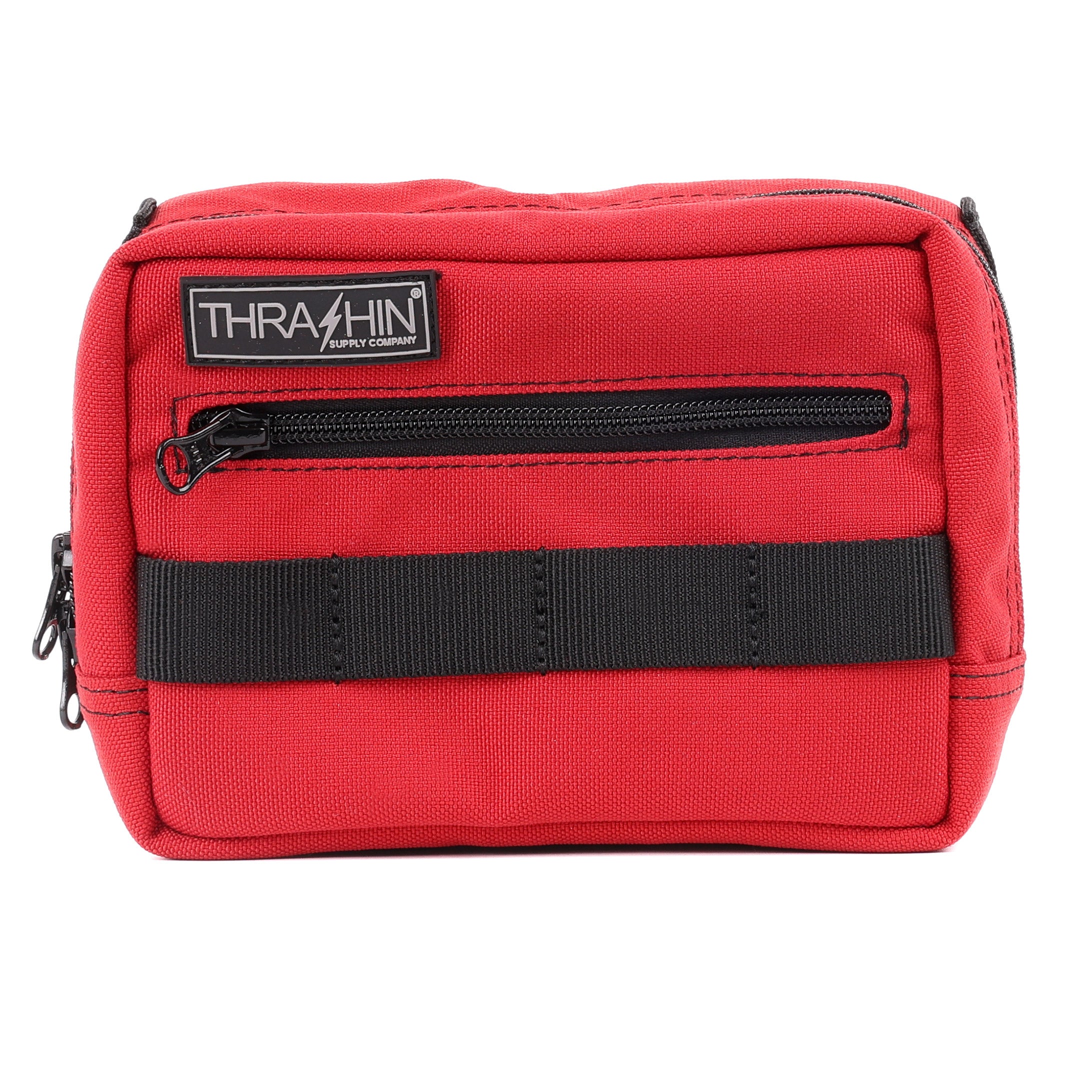Motorcycle HandleBar Bag Red Thrashin Supply
