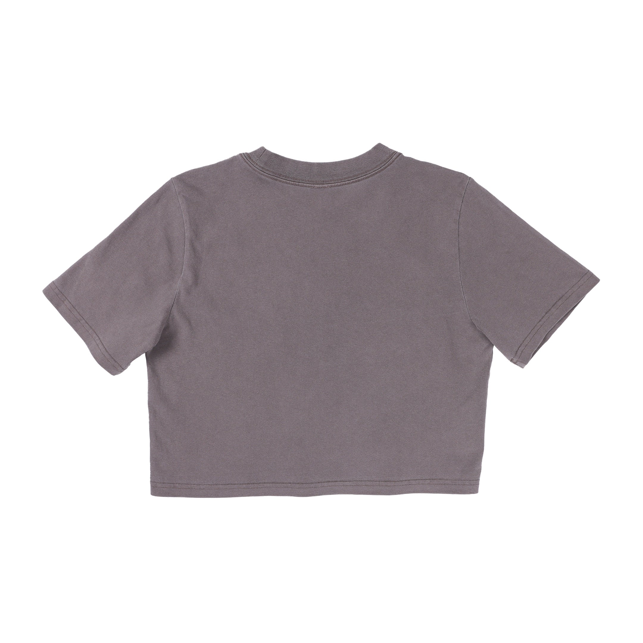 Heart Breaker - Women's Crop Tee - Faded Grey – Thrashin Supply