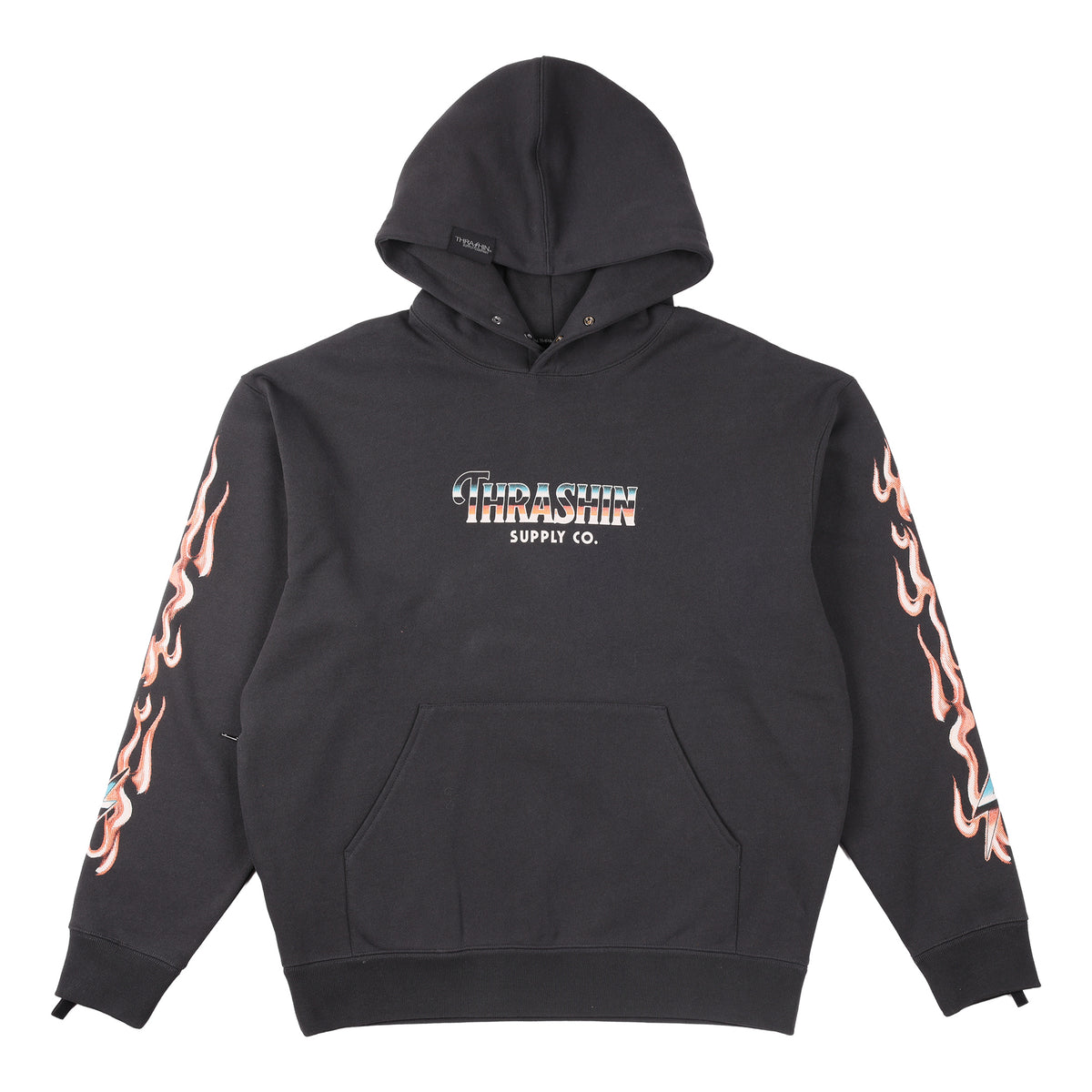 Hot Twin Pull-Over Hoodie - Vintage Black
