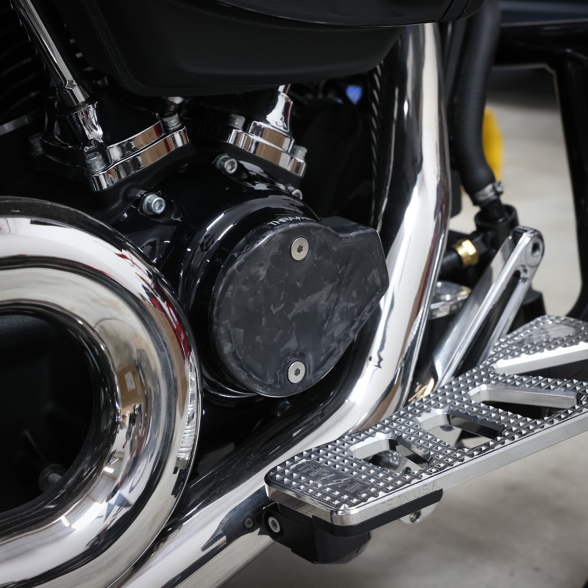 M8 Cam Cover | Gen 2 - Matte Forged Carbon – Thrashin Supply
