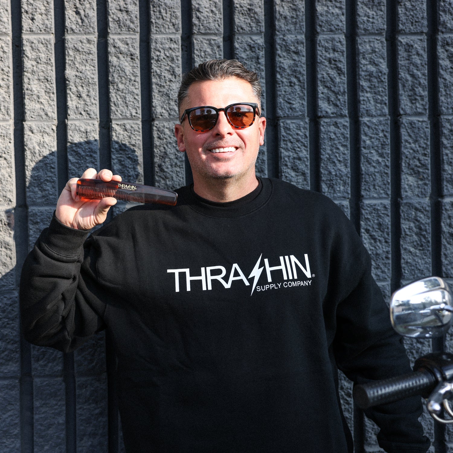 The Dom - Hair Comb- Tortoiseshell – Thrashin Supply