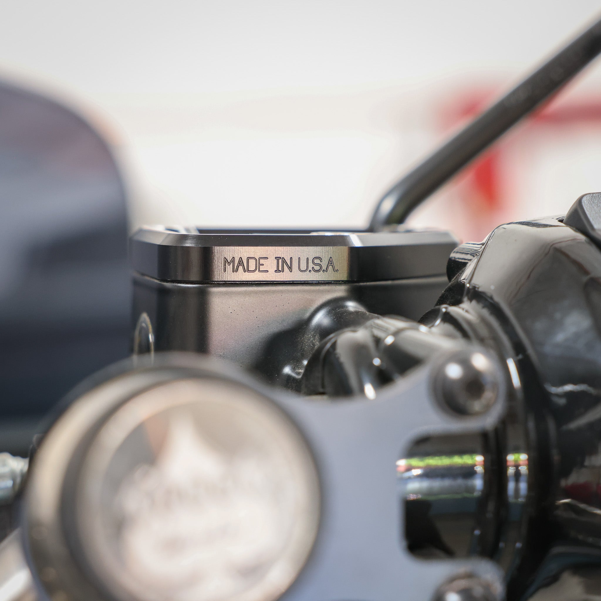 Front Brake Reservoir Cap - 2024+ Touring - Twice Cut