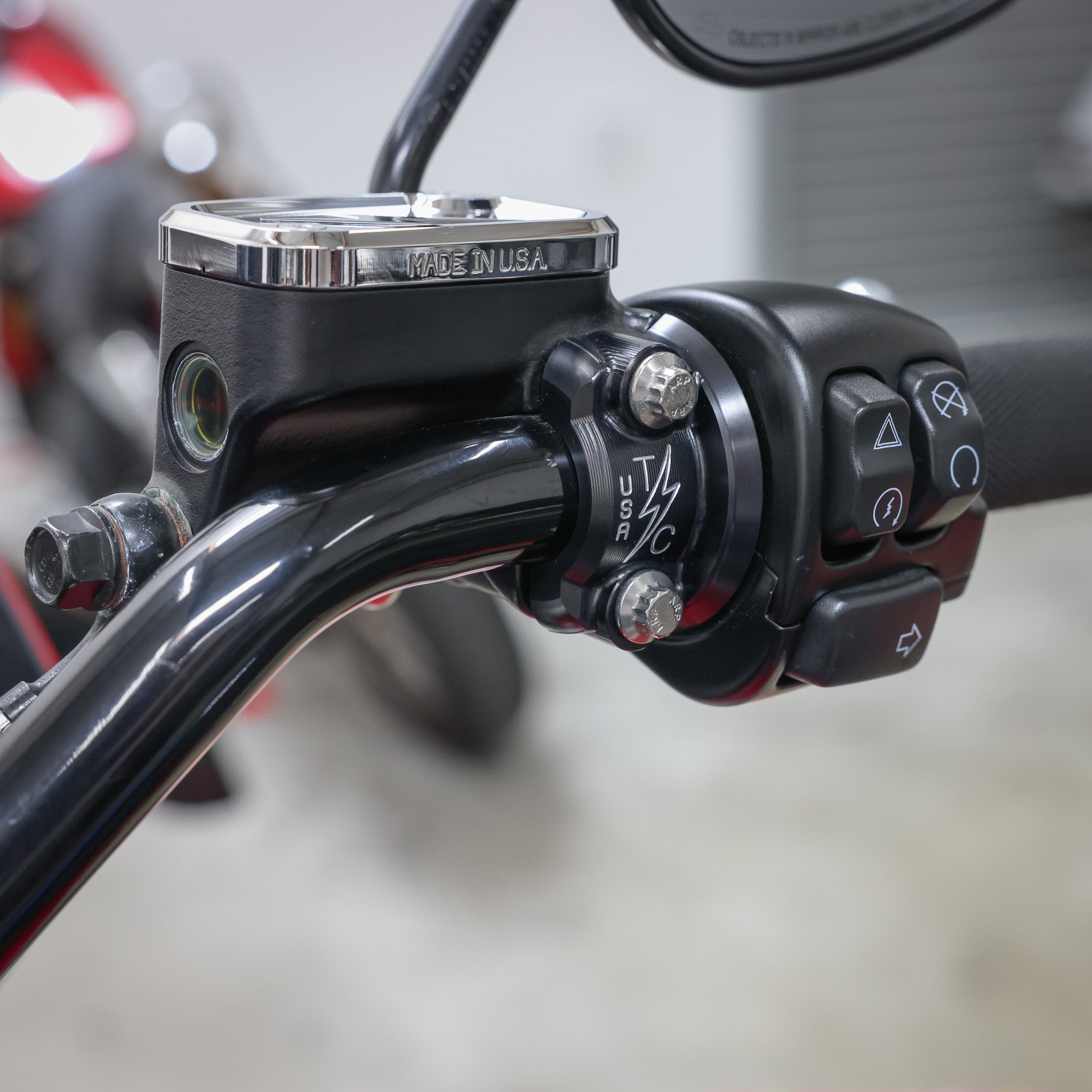 Speedway Clutch / Brake Perch Clamp - Black (Twice Cut) – Thrashin