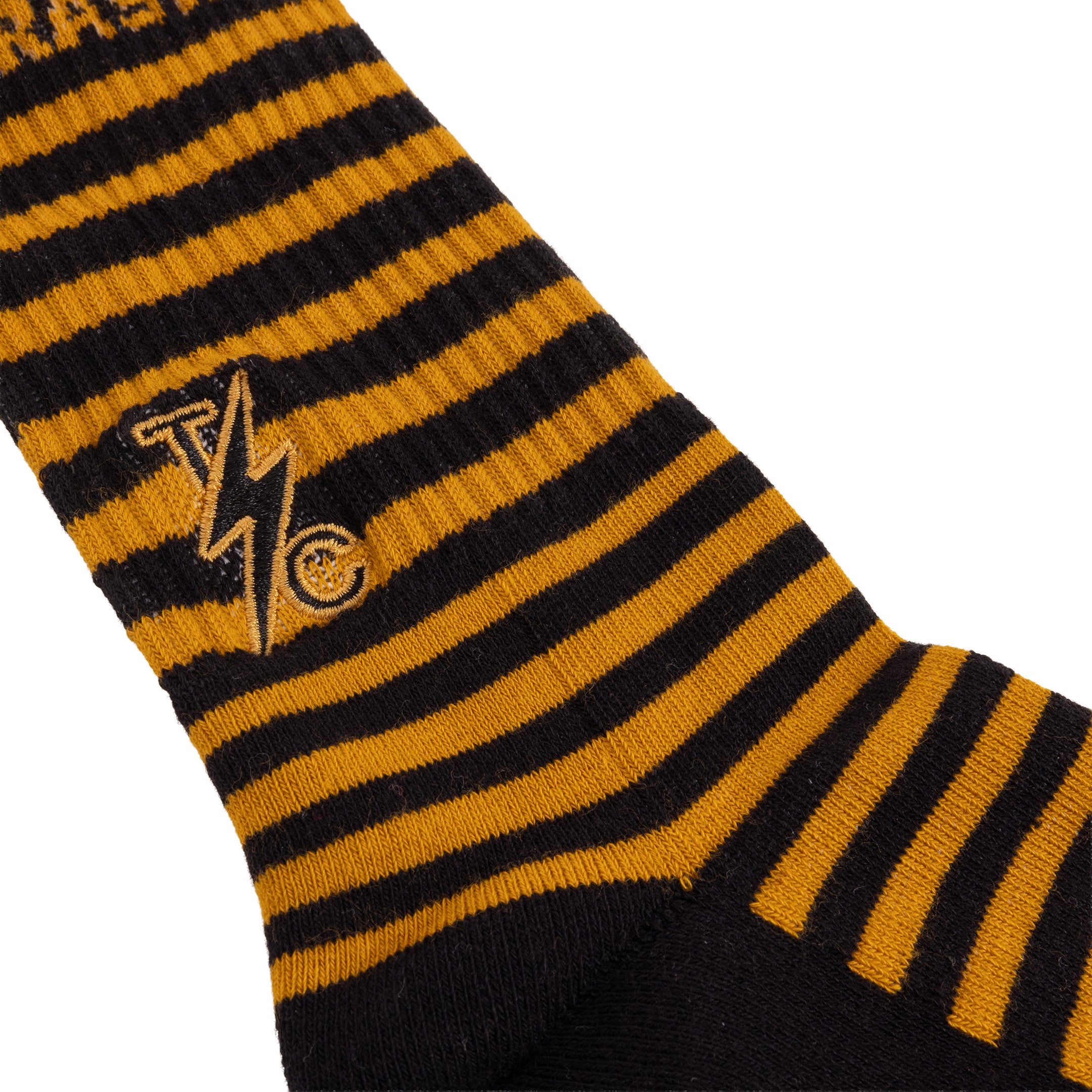 Thrashin Supply® Jail Break Socks - Black / Gold