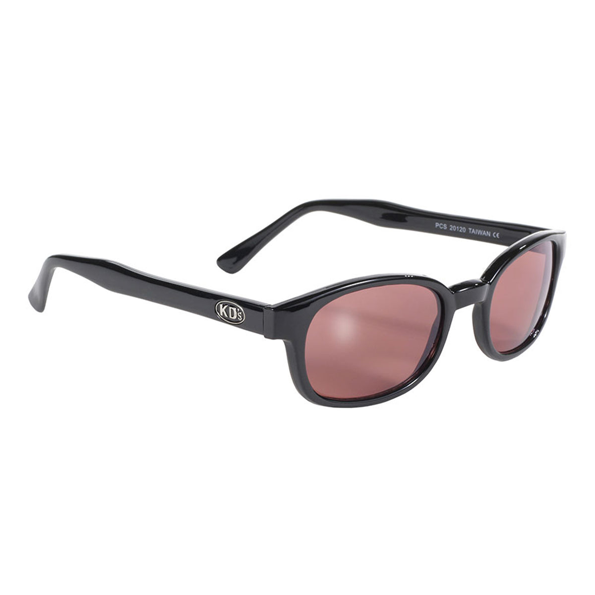 X-KD's - Black Frame / Rose Lens
