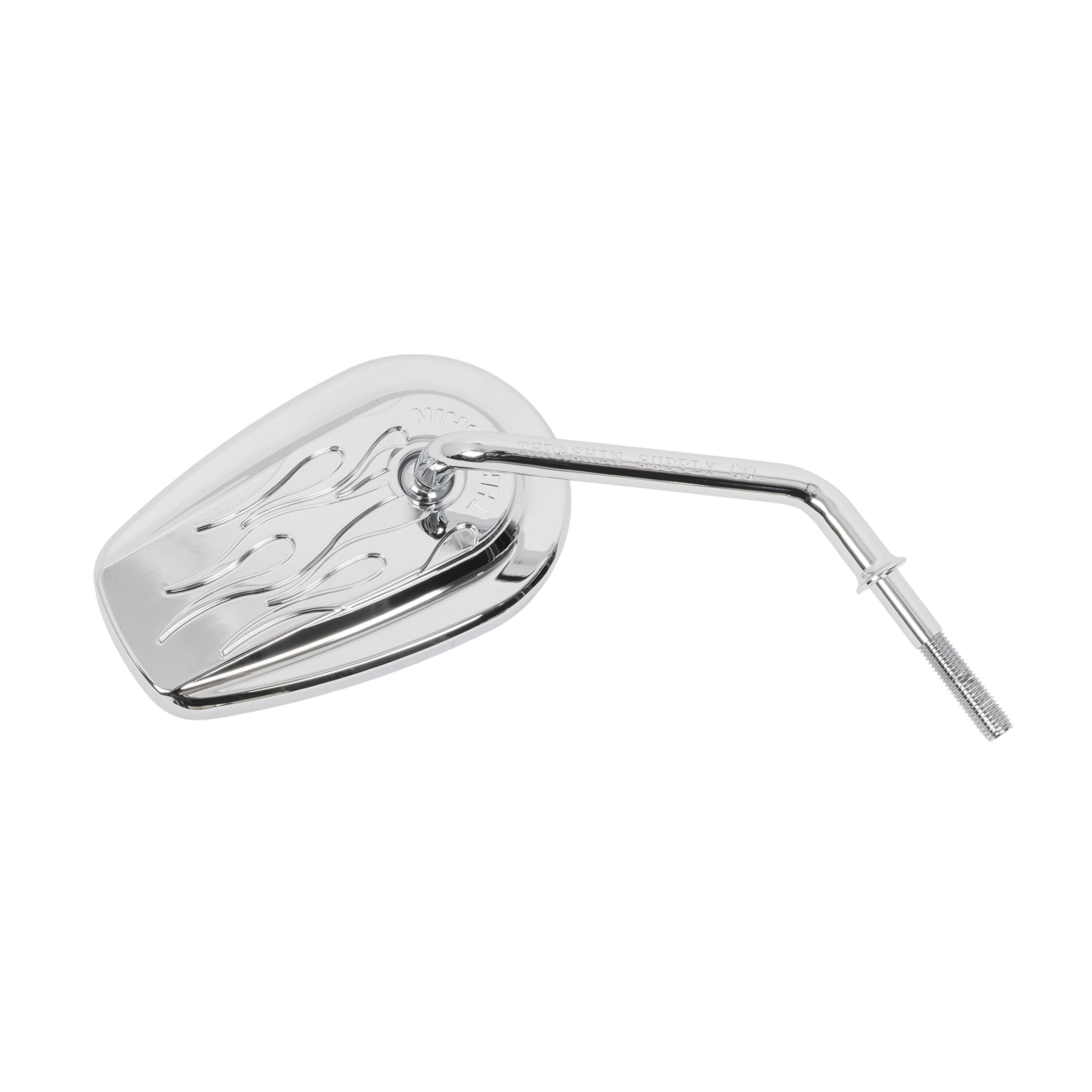 Thrashin Supply® Chrome Billet Mini Mirrors for Harley-Davidson
