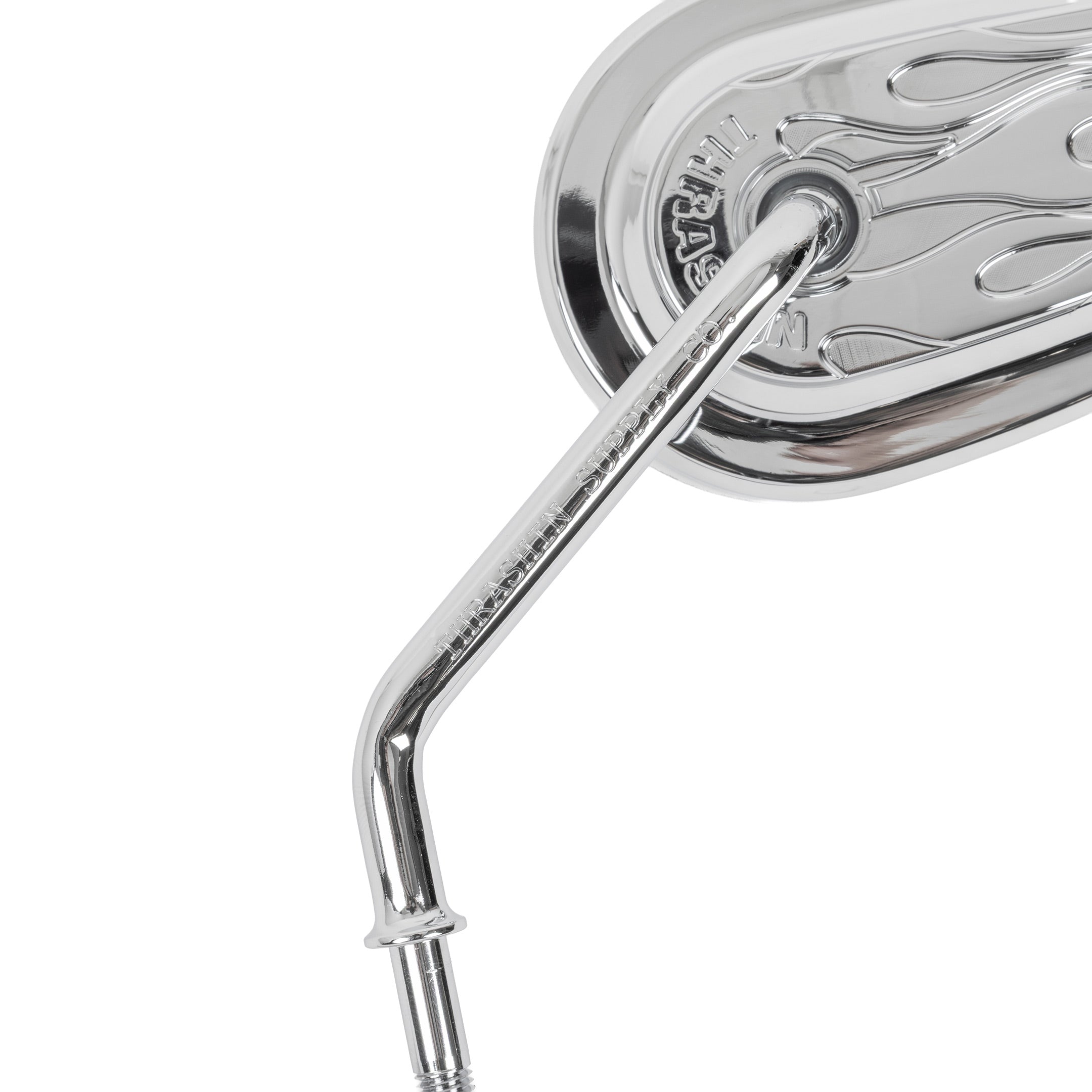 Thrashin Supply® Chrome Billet Mini Mirrors for Harley-Davidson