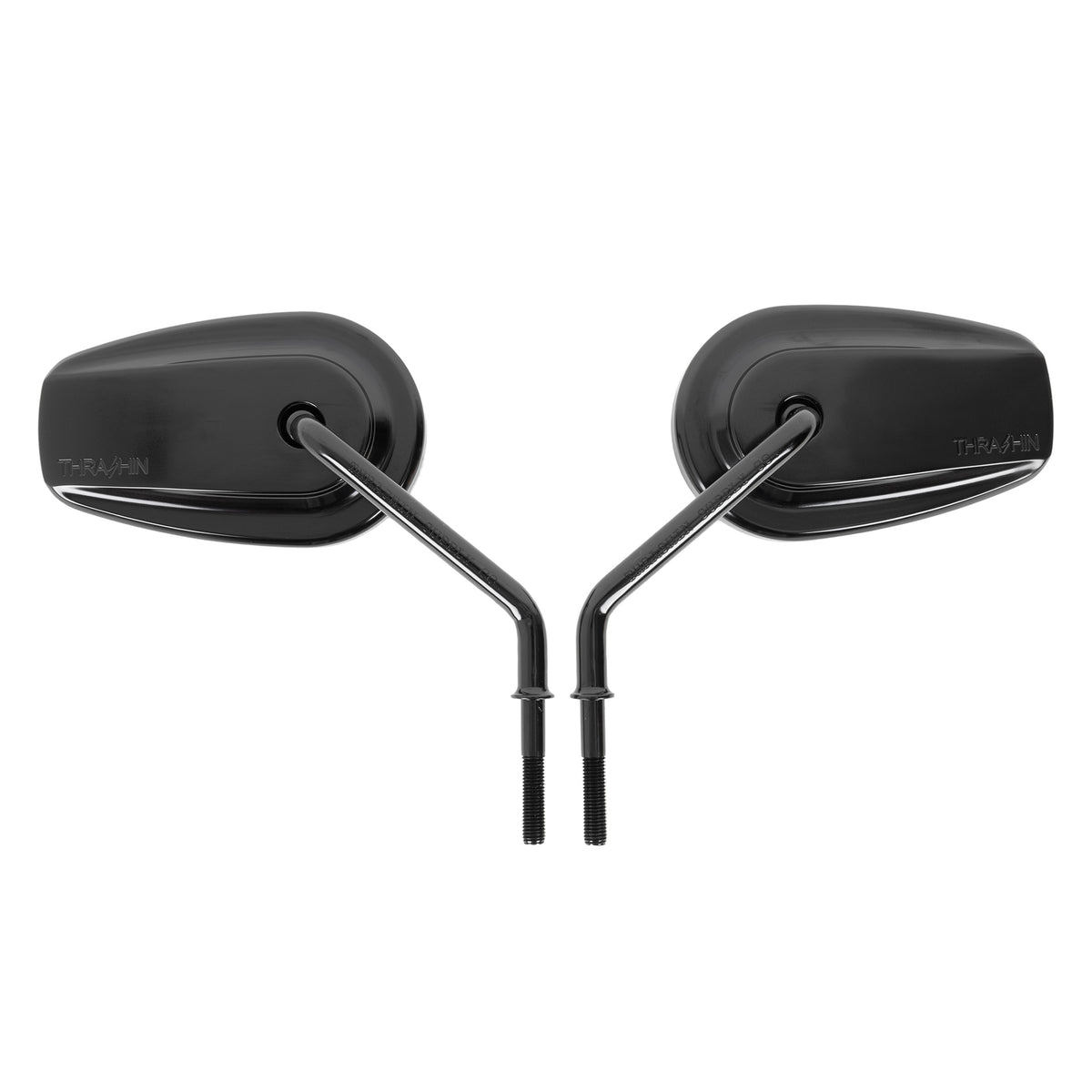 Billet Mini Mirrors | Smooth - Black