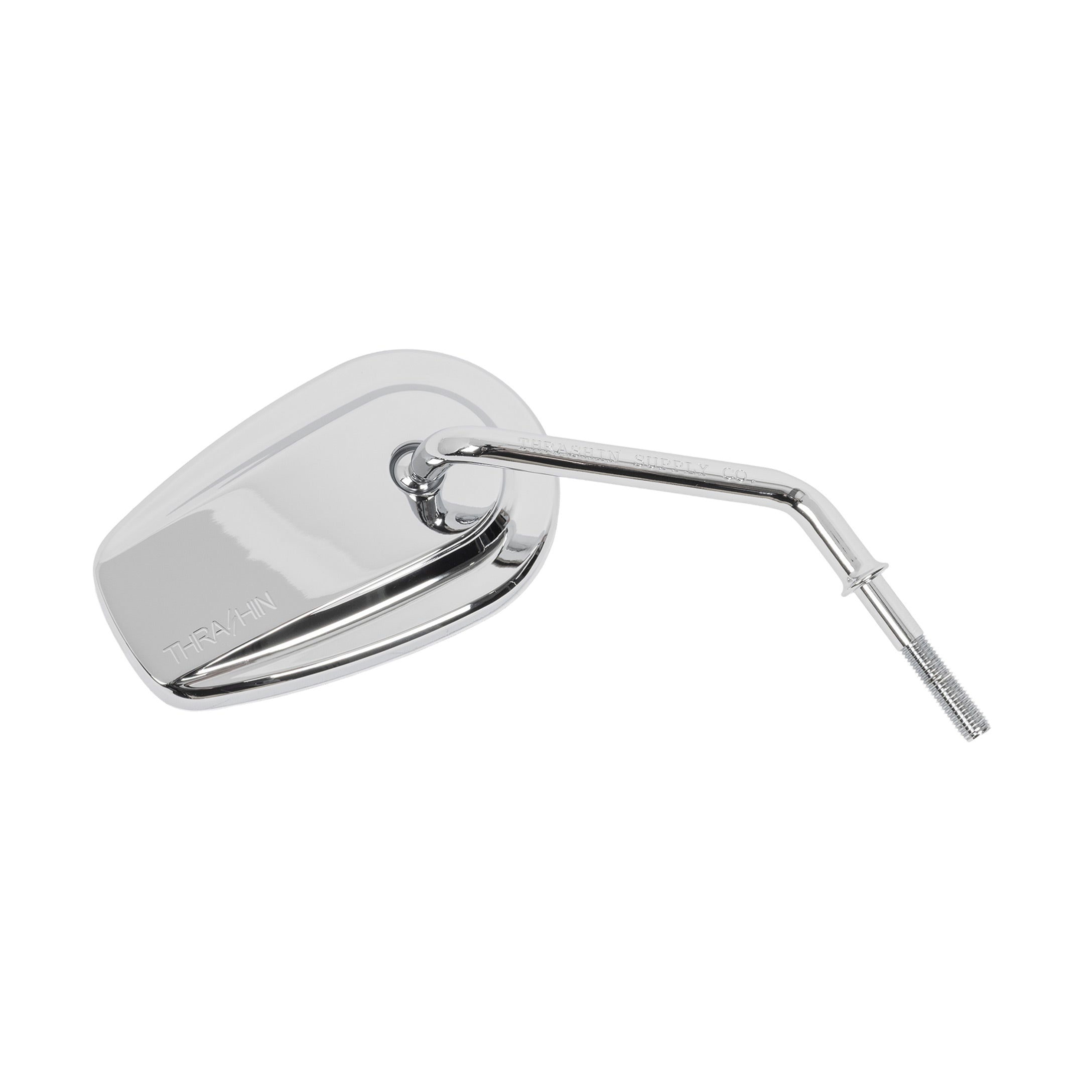 Thrashin Supply® Chrome Billet Mini Mirrors for Harley-Davidson