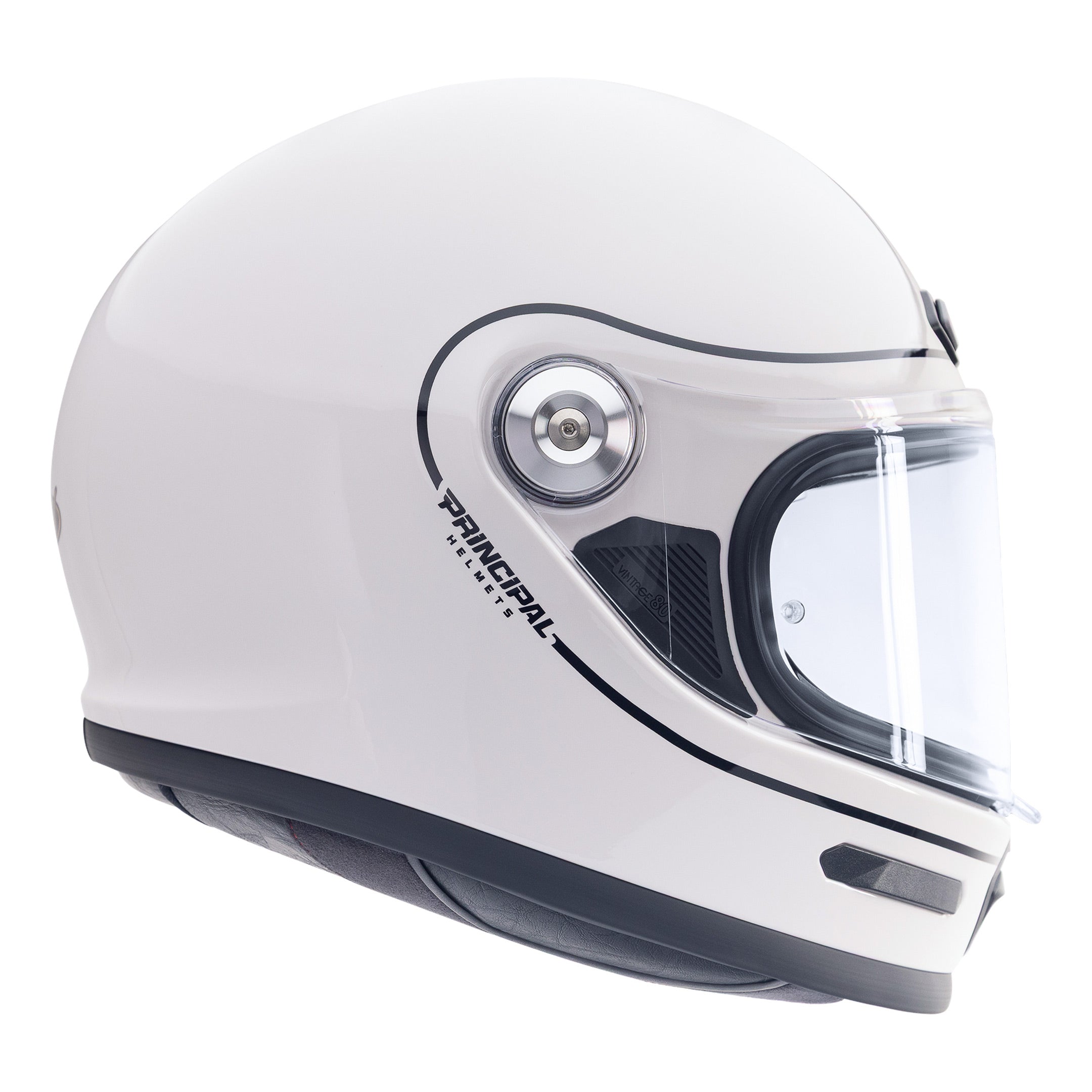 Principal V80 Full Face Helmet - Vintage White – Thrashin Supply