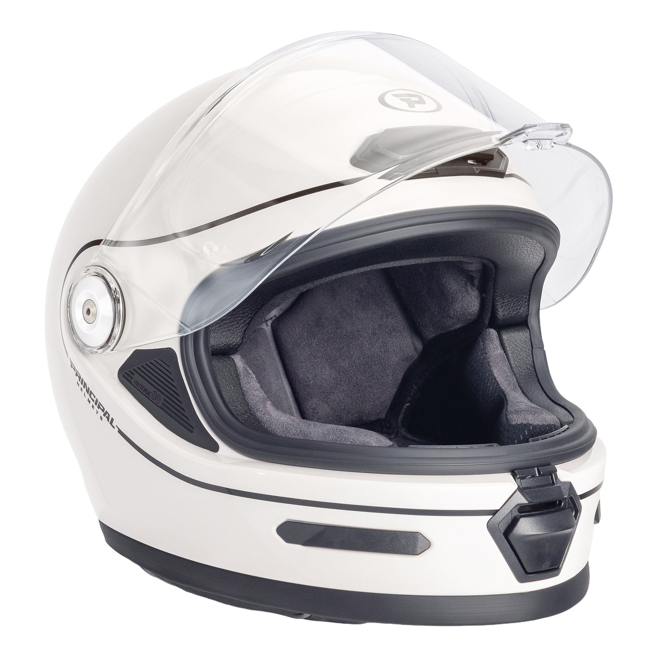 Principal V80 Full Face Helmet - Vintage White – Thrashin Supply