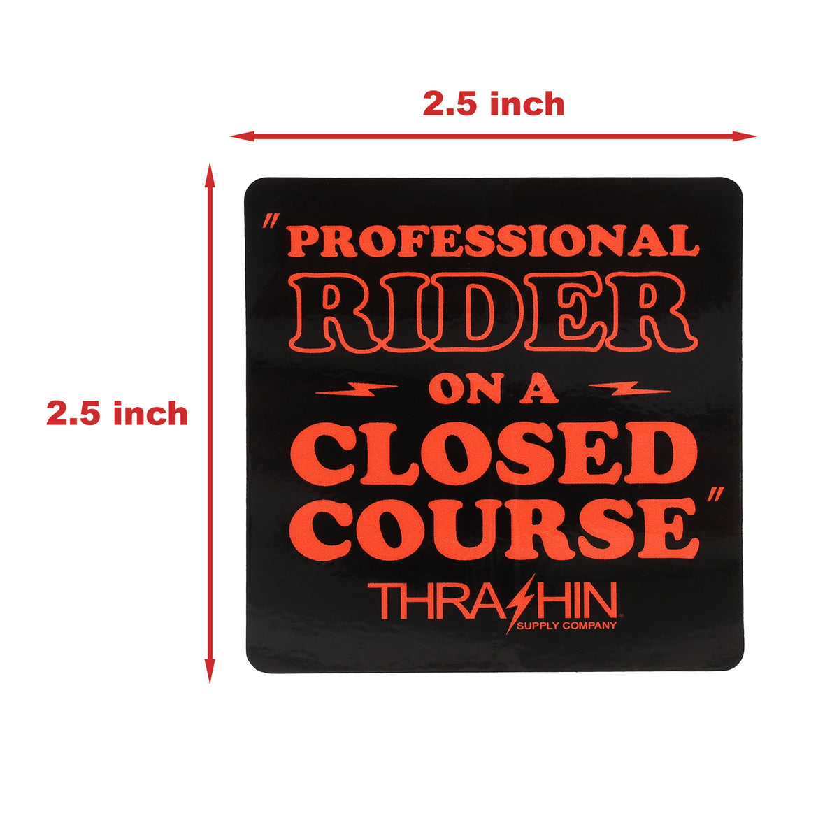 Sticker Pack - Professional Rider (4-Pack)