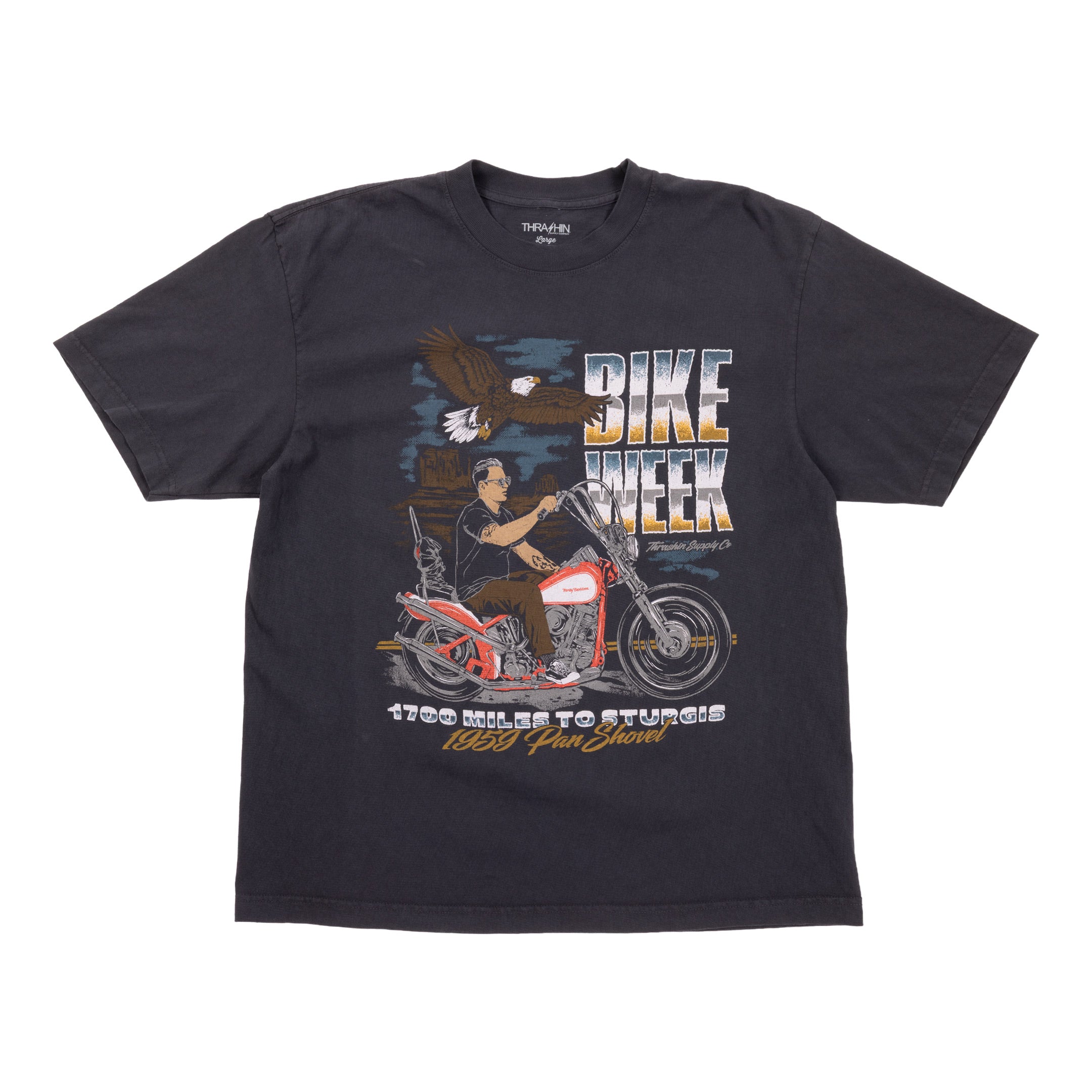 THRASHIN SUPPLY FXR Convertible Tシャツ M American Made Motorcycle Parts and Apparel – Thrashin Supply