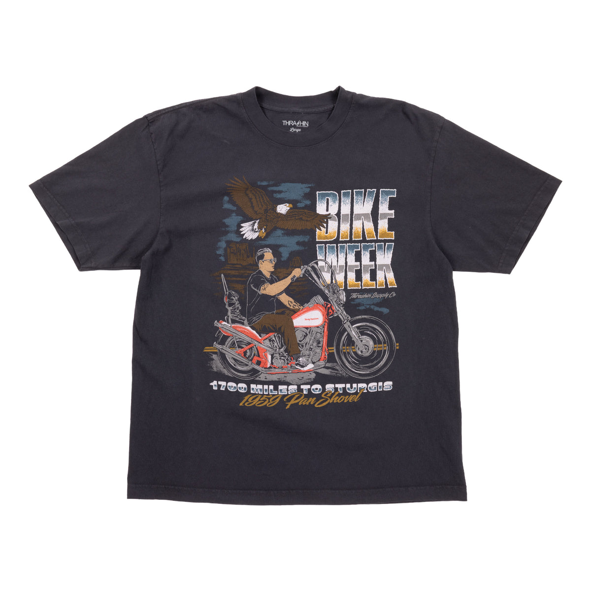 Ramblin Man Tee - Premium - Vintage Black