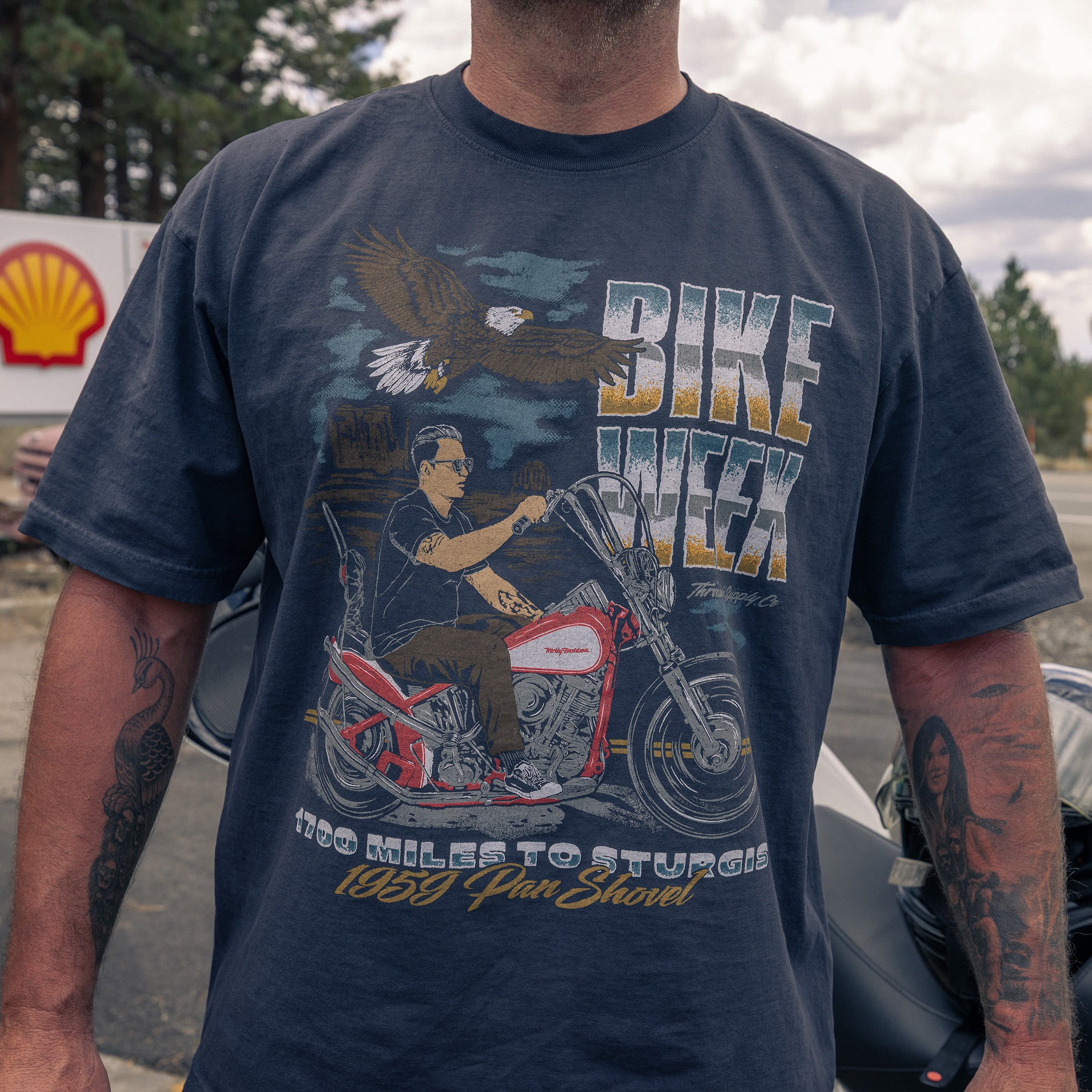 Thrashin Supply® Ramblin Man Tee - Premium - Black