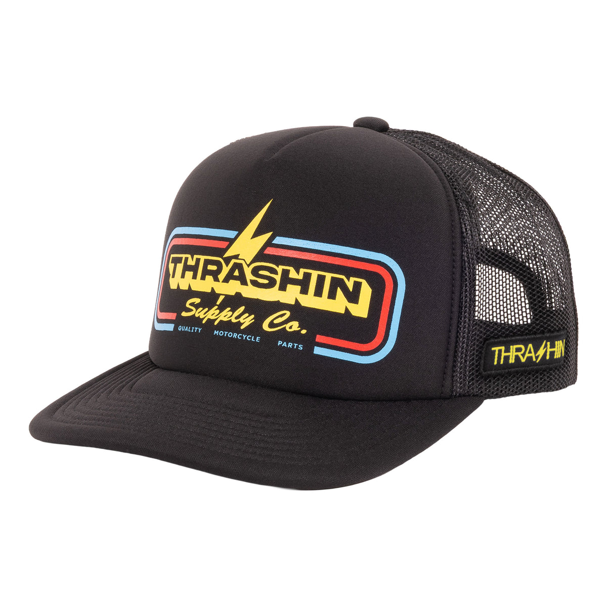 Rewind Foam Trucker Snapback - Black