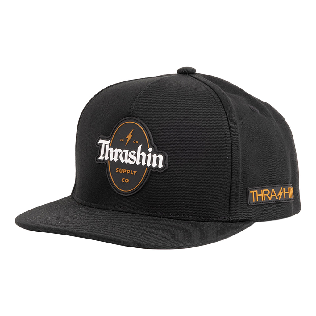 Thrashin Supply® Roller Snapback - Black