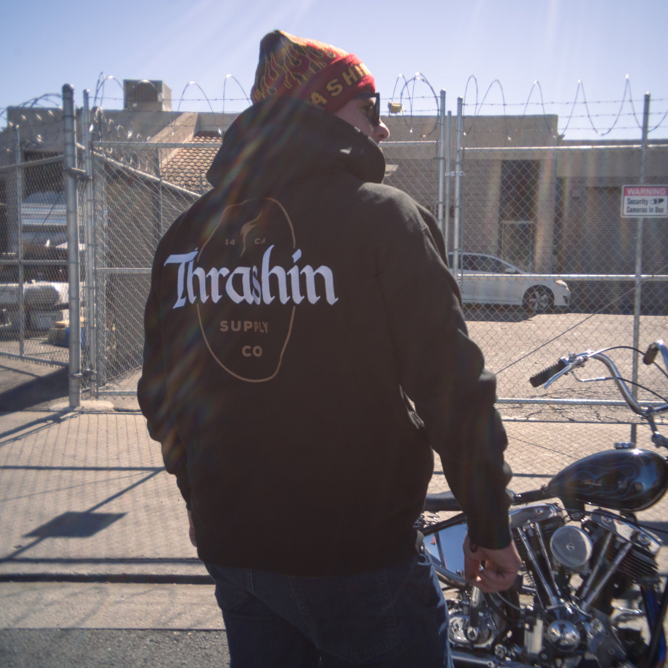 Thrashin Supply Co. Roller Pull-Over Hoodie - Black