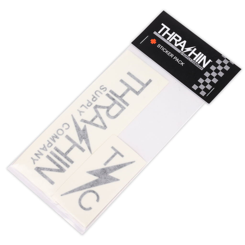 Assorted Vinyl Die Cut Stickers - Black