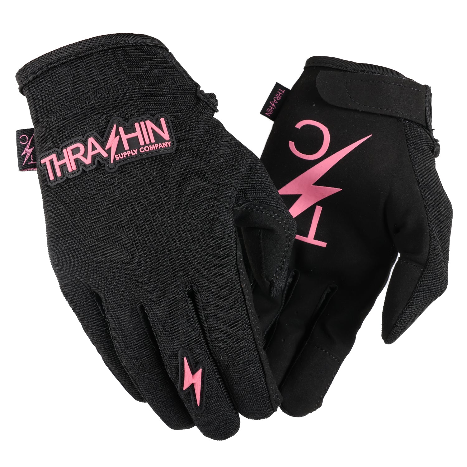 スラッシンサプライ□ ステルスグローブ レザーパーム フレイム グレー