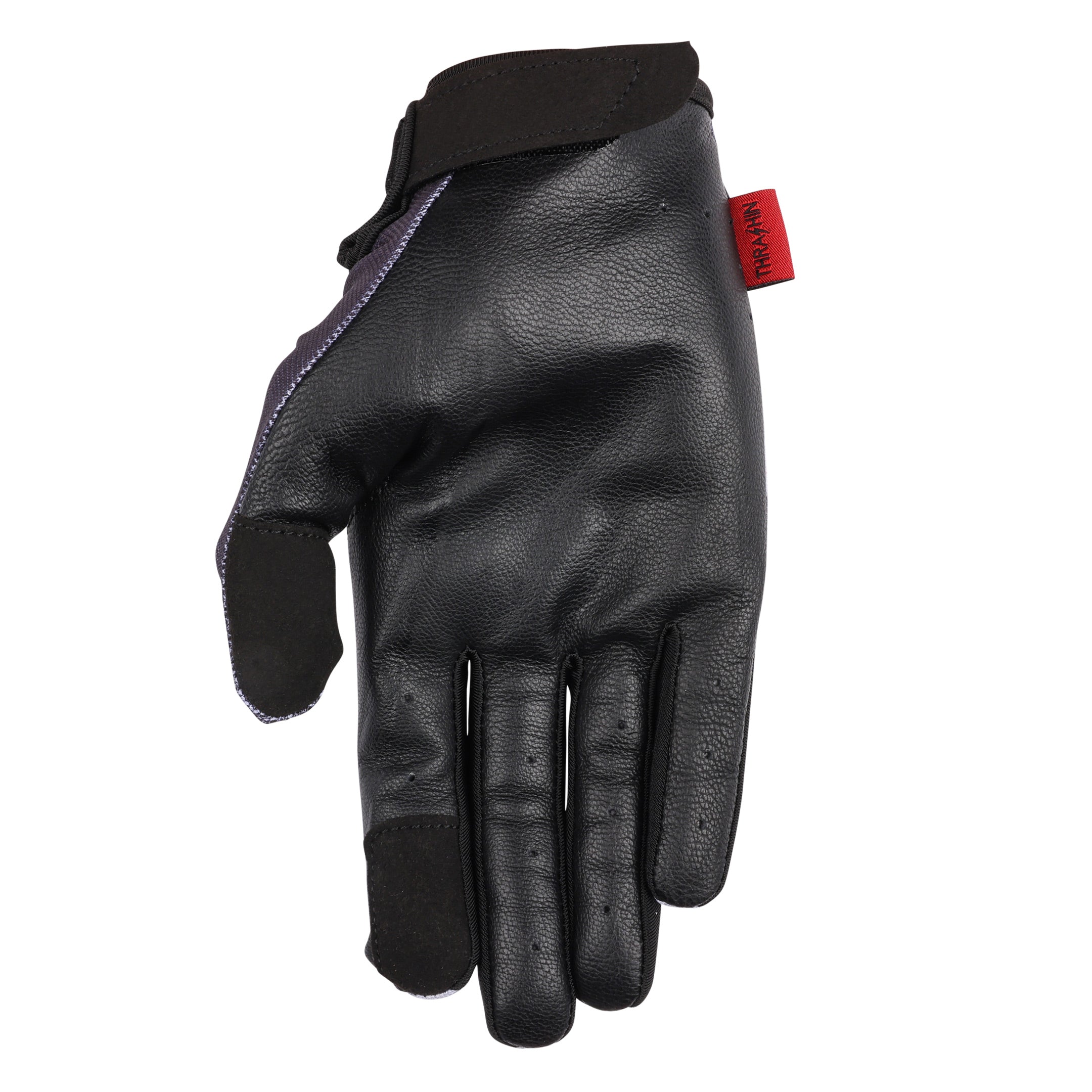 Stealth - Leather Palm - Flame - Gray – Thrashin Supply