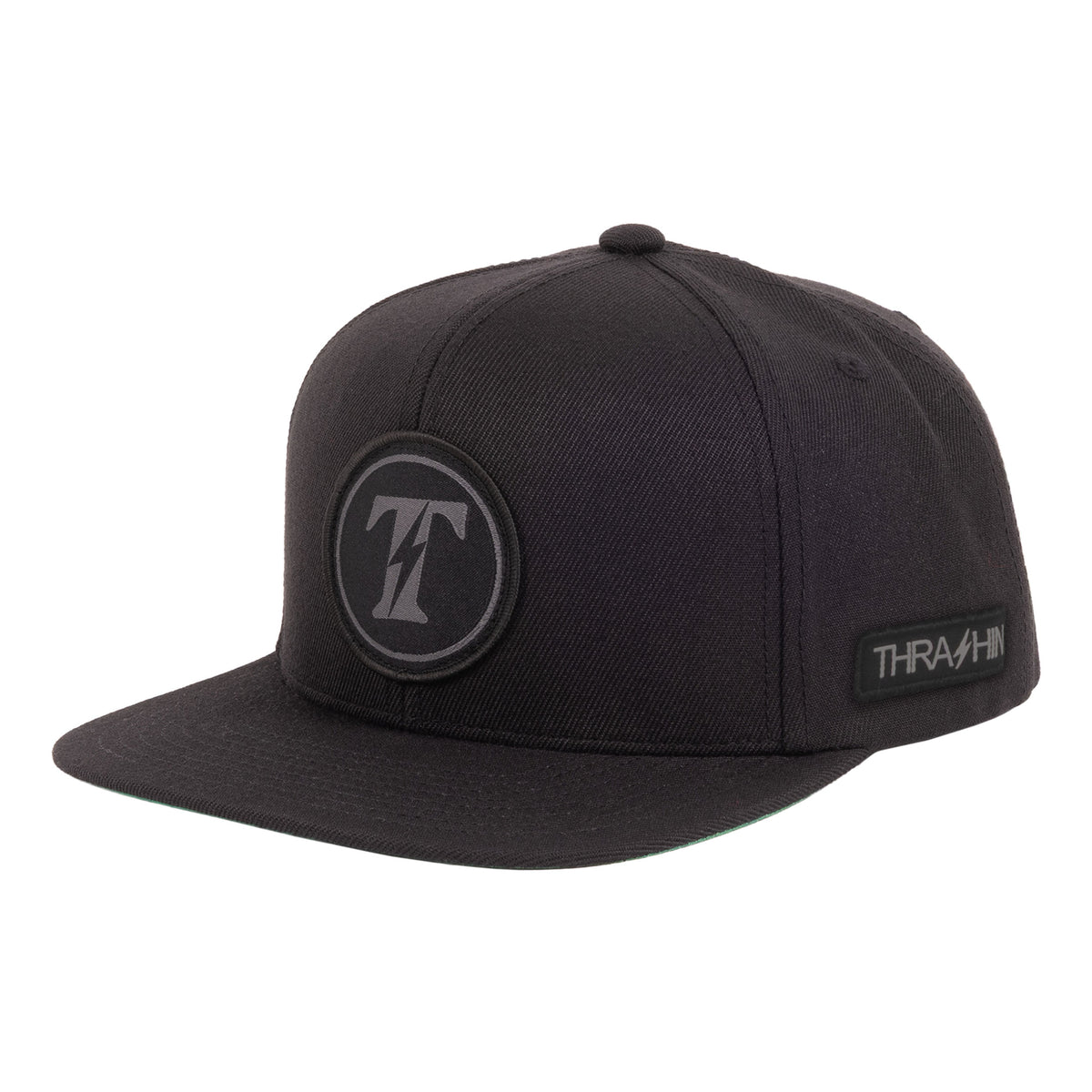 Synthetic Snapback - Black