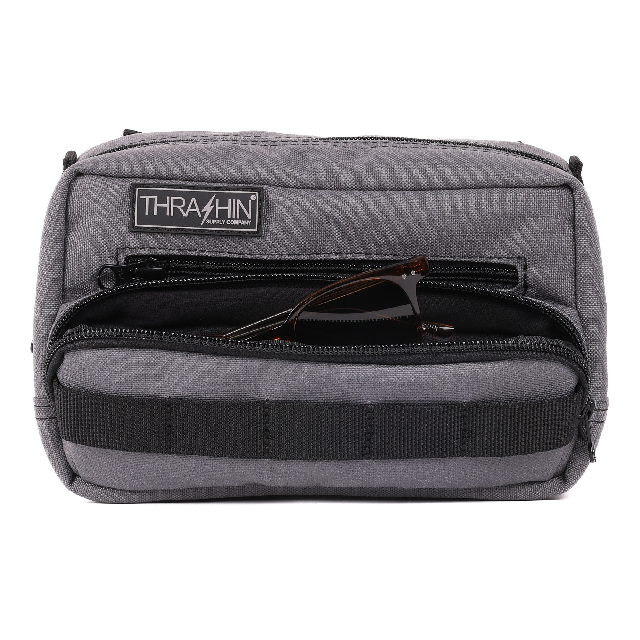 Titan【THRASHIN SUPPLY】バーバッグ Motorcycle HandleBar Bag Plus - Gray – Thrashin Supply