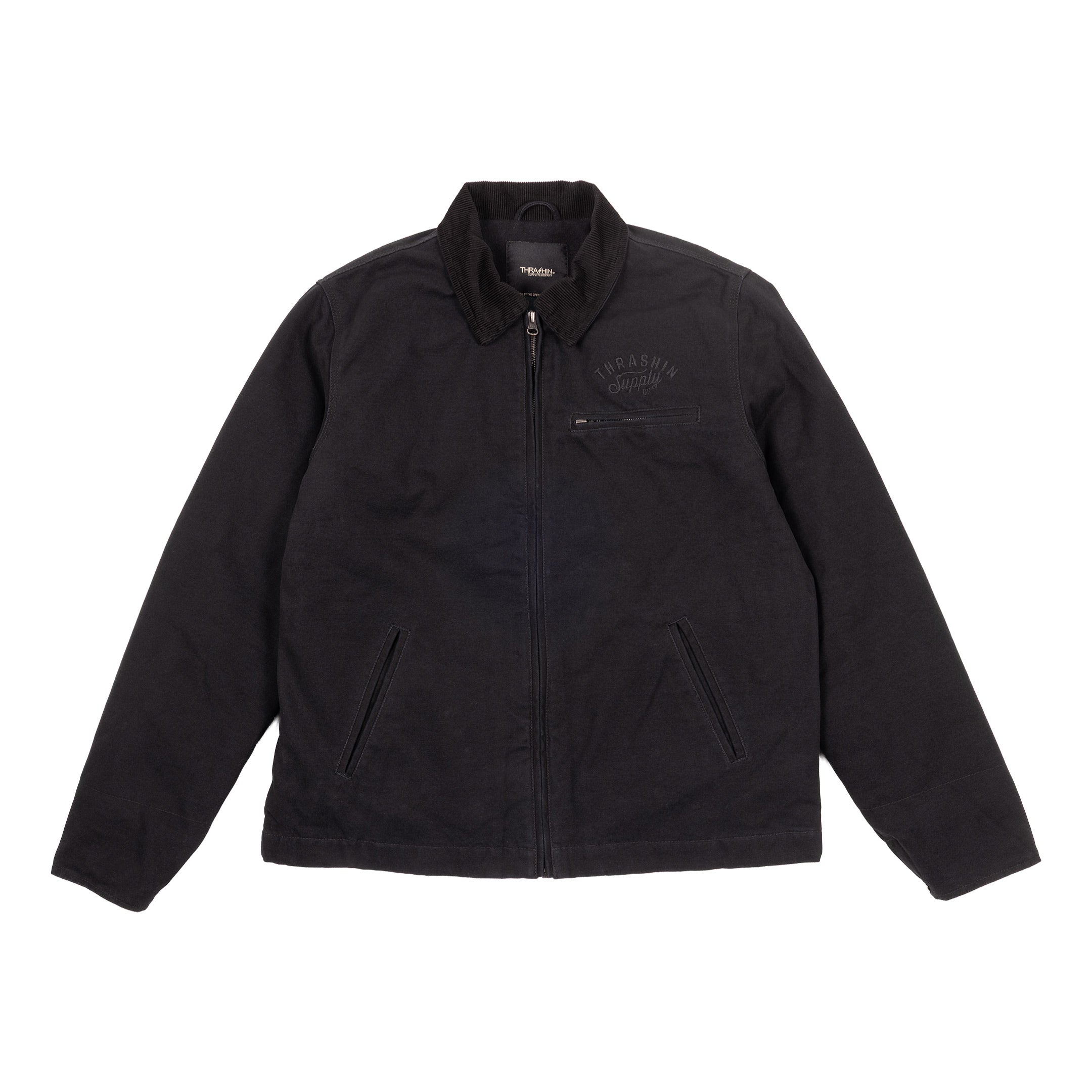 Thrashin Supply® Foundry Jacket | Canvas - Black