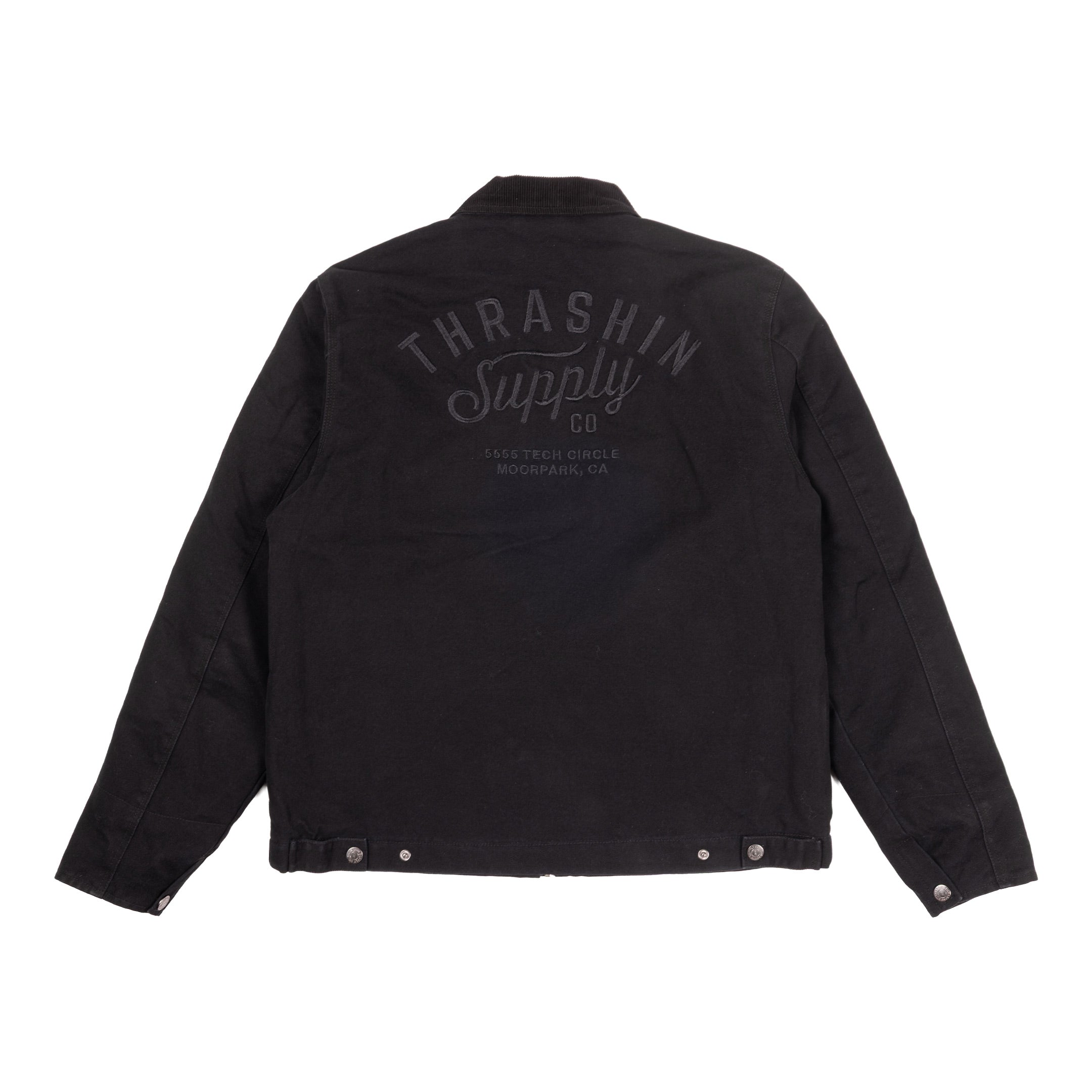 Thrashin Supply® Foundry Jacket | Canvas - Black