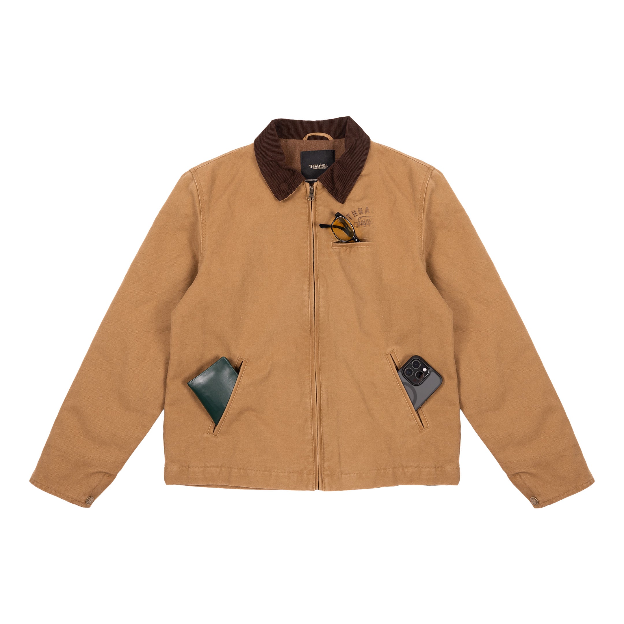 ジャケット・アウター Thanks Thrashin Supply® Foundry Jacket | Canvas - Tan