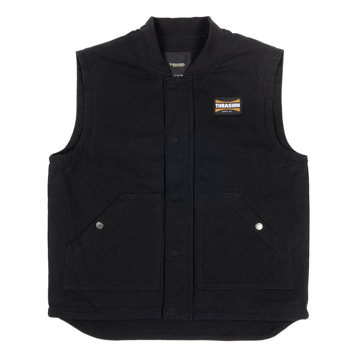 Mill Vest | Canvas - Black