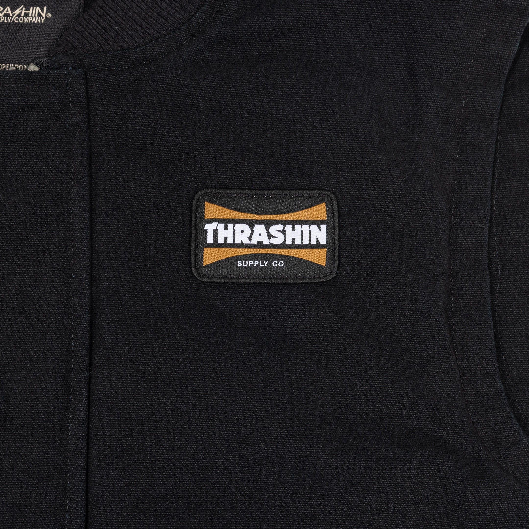 Thrashin Supply® Mill Vest | Canvas - Black