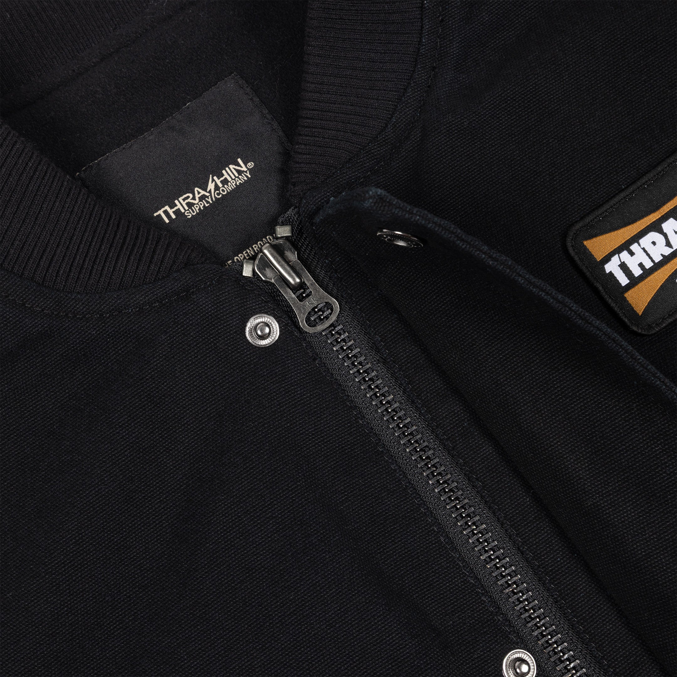 Thrashin Supply® Mill Vest | Canvas - Black