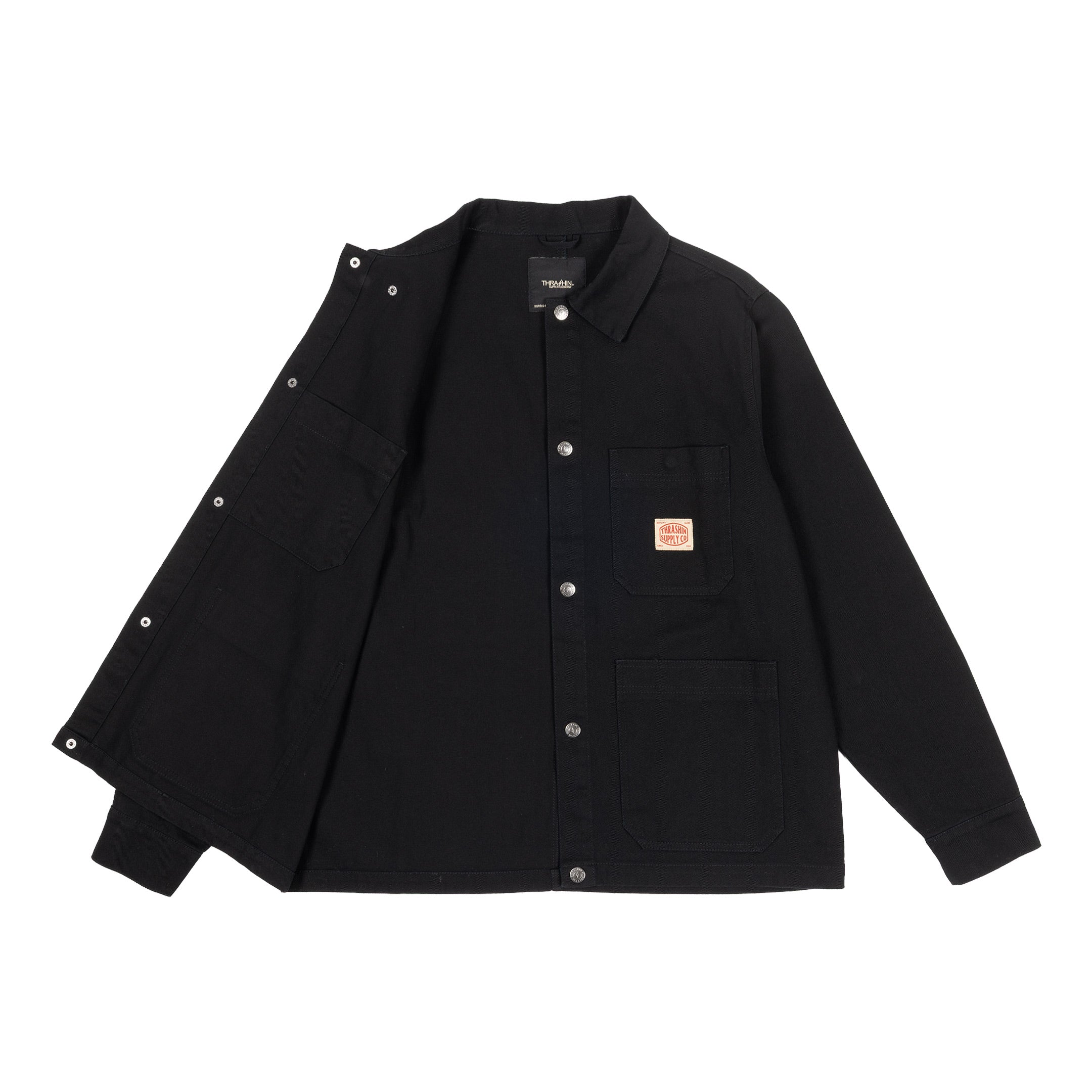 Thrashin Supply® Heritage Chore Coat | Canvas - Black