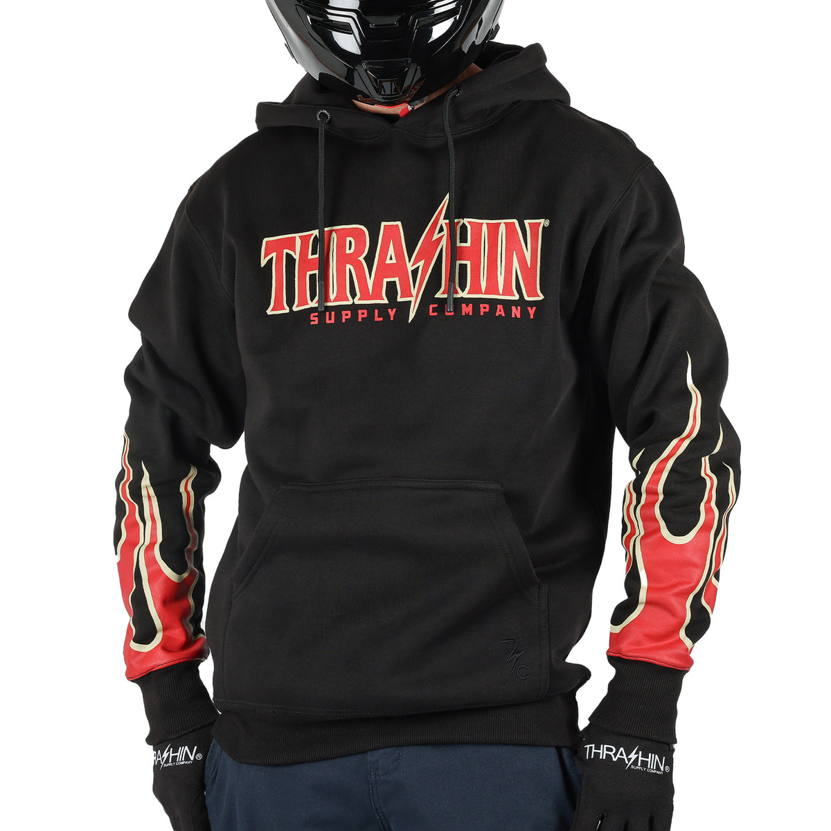 M8 Flame Pull-Over Hoodie