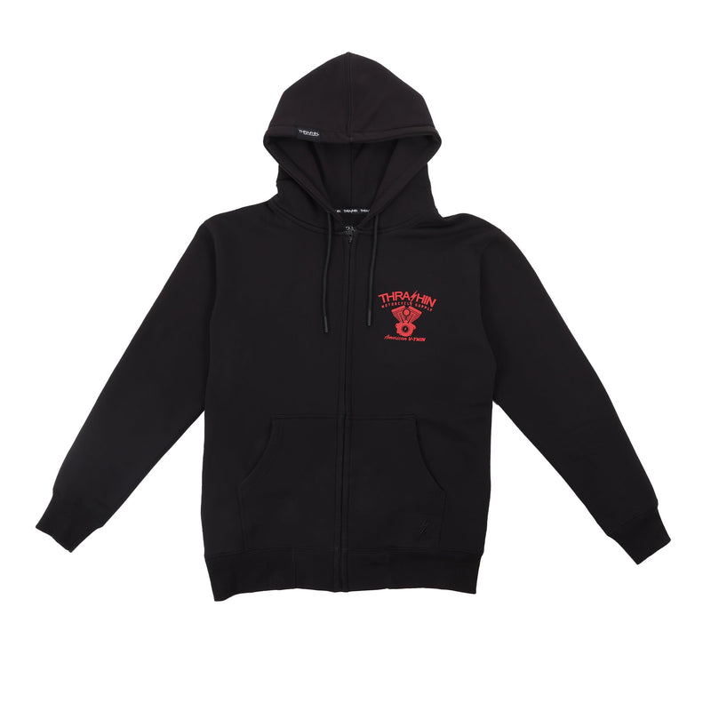 American Zip-Up Hoodie