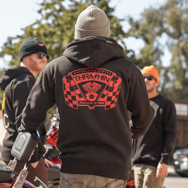 American Zip-Up Hoodie