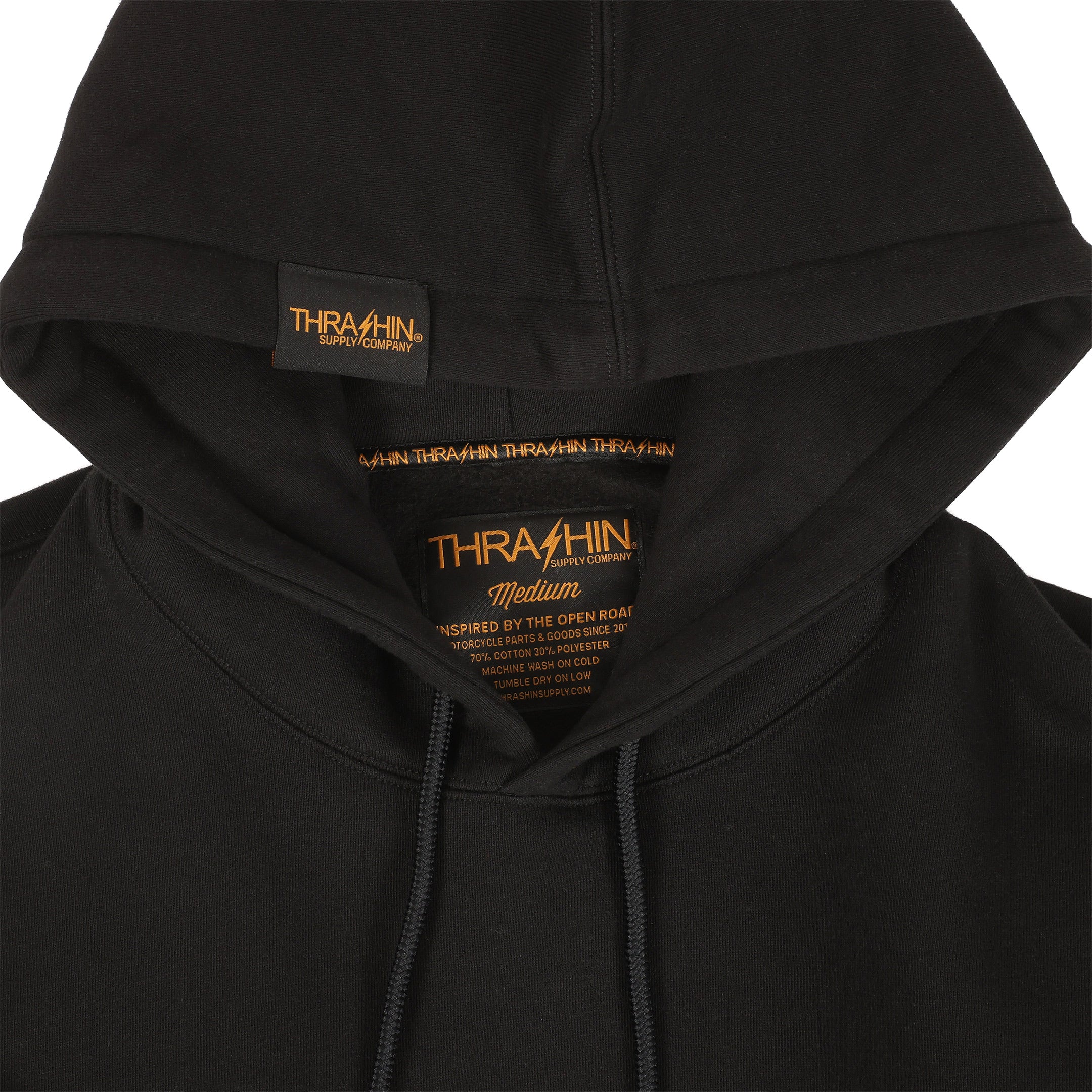 Thrashin Supply Co. Dice Pull-Over Hoodie - Black