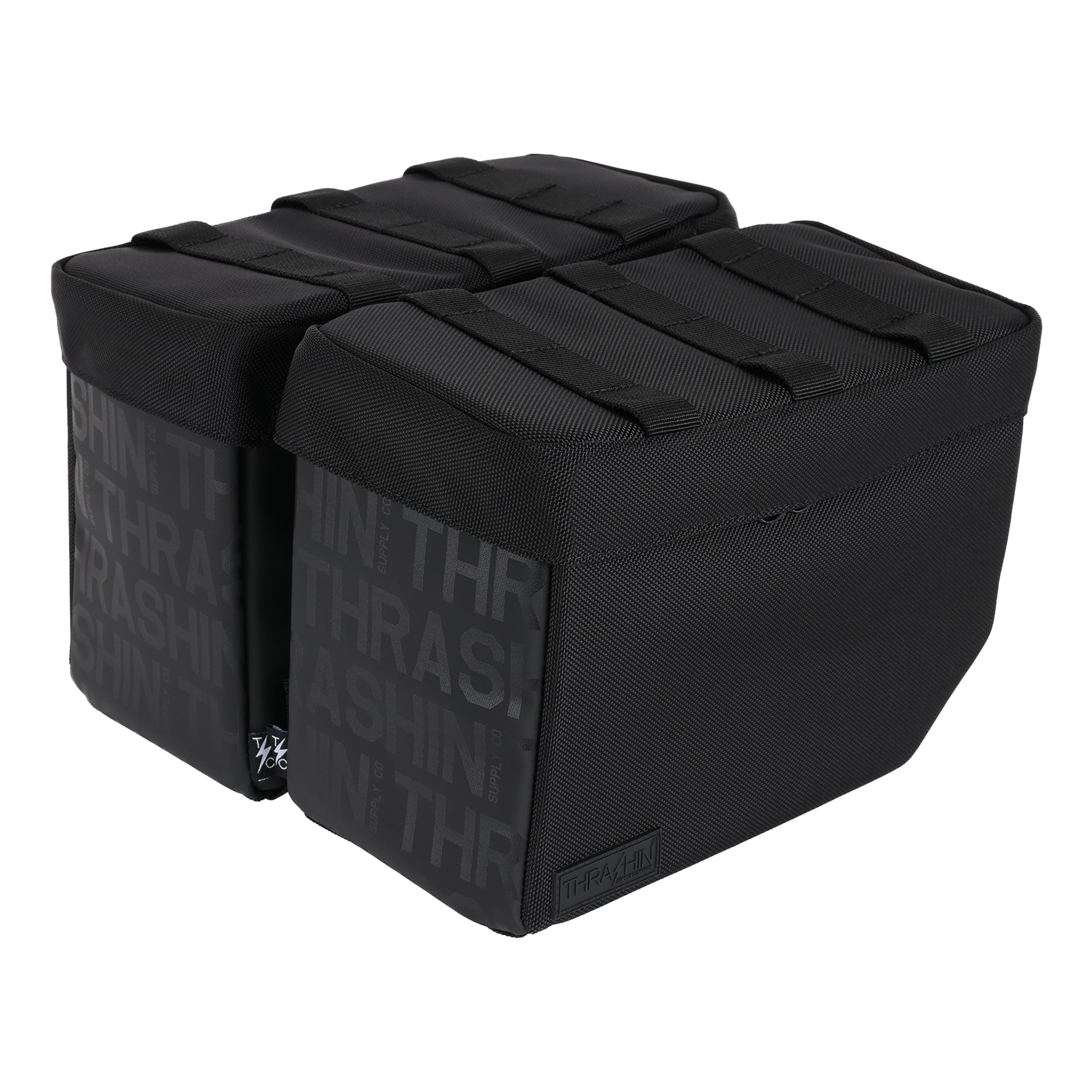 Motorcycle Saddlebags - Essential Base - Black – Thrashin Supply