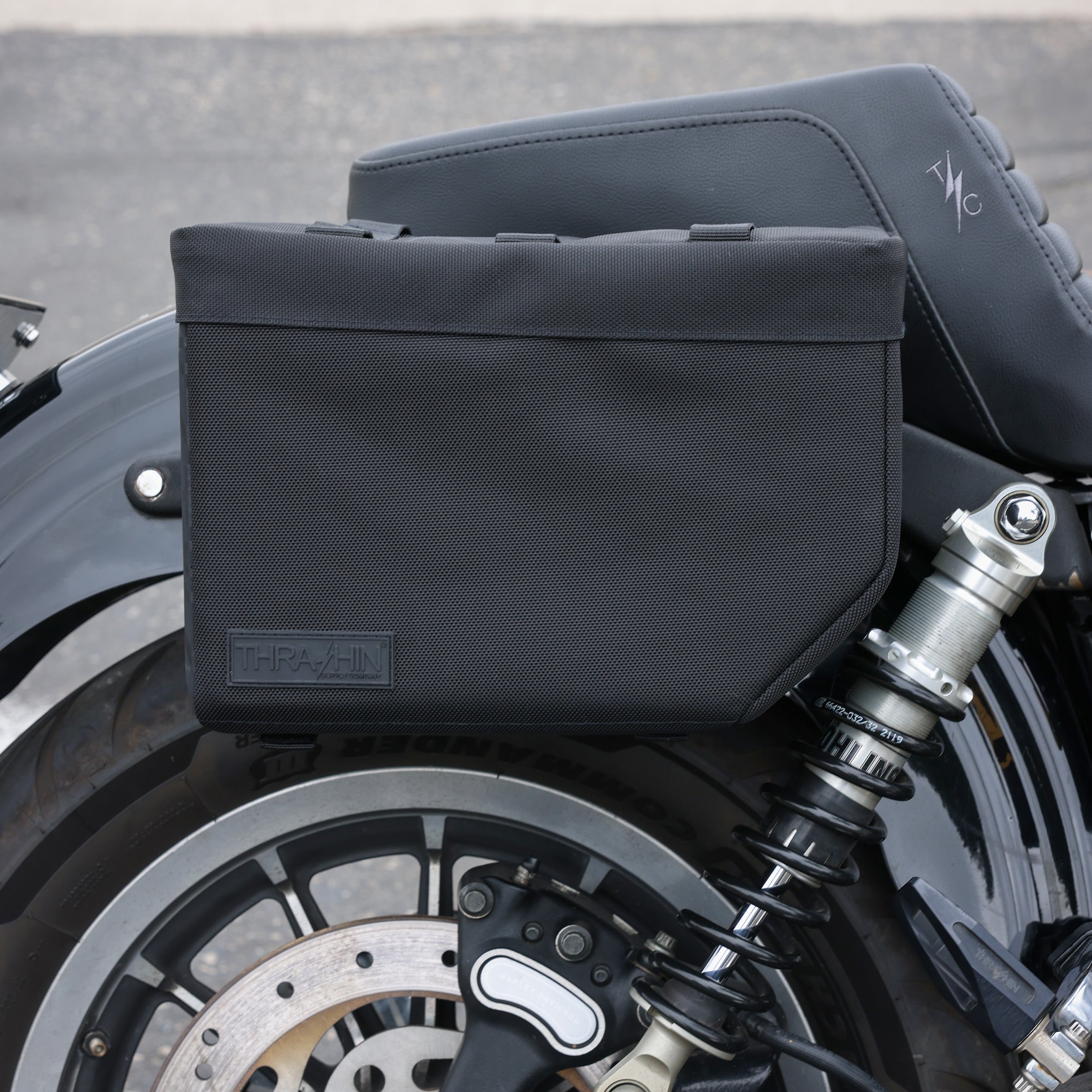 Thrashin Supply Escape Base Saddlebags | 18 Liters